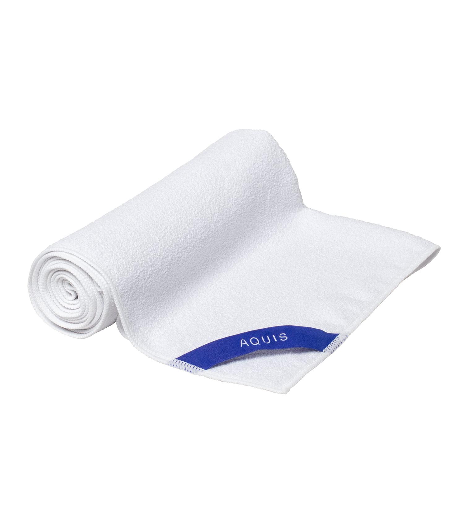 AQUIS Whitecap Towel Hair-Drying Tool | Ultra-Absorbent Recycled Microfiber - Buy Online on GoSupps.com