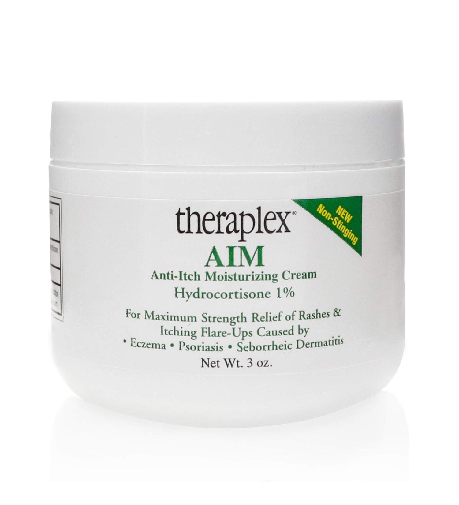 Theraplex AIM Anti-Itch Moisturizing Cream (3 oz) - Soothes Itching, Rashes & Flare Ups - Buy Online on GoSupps.com