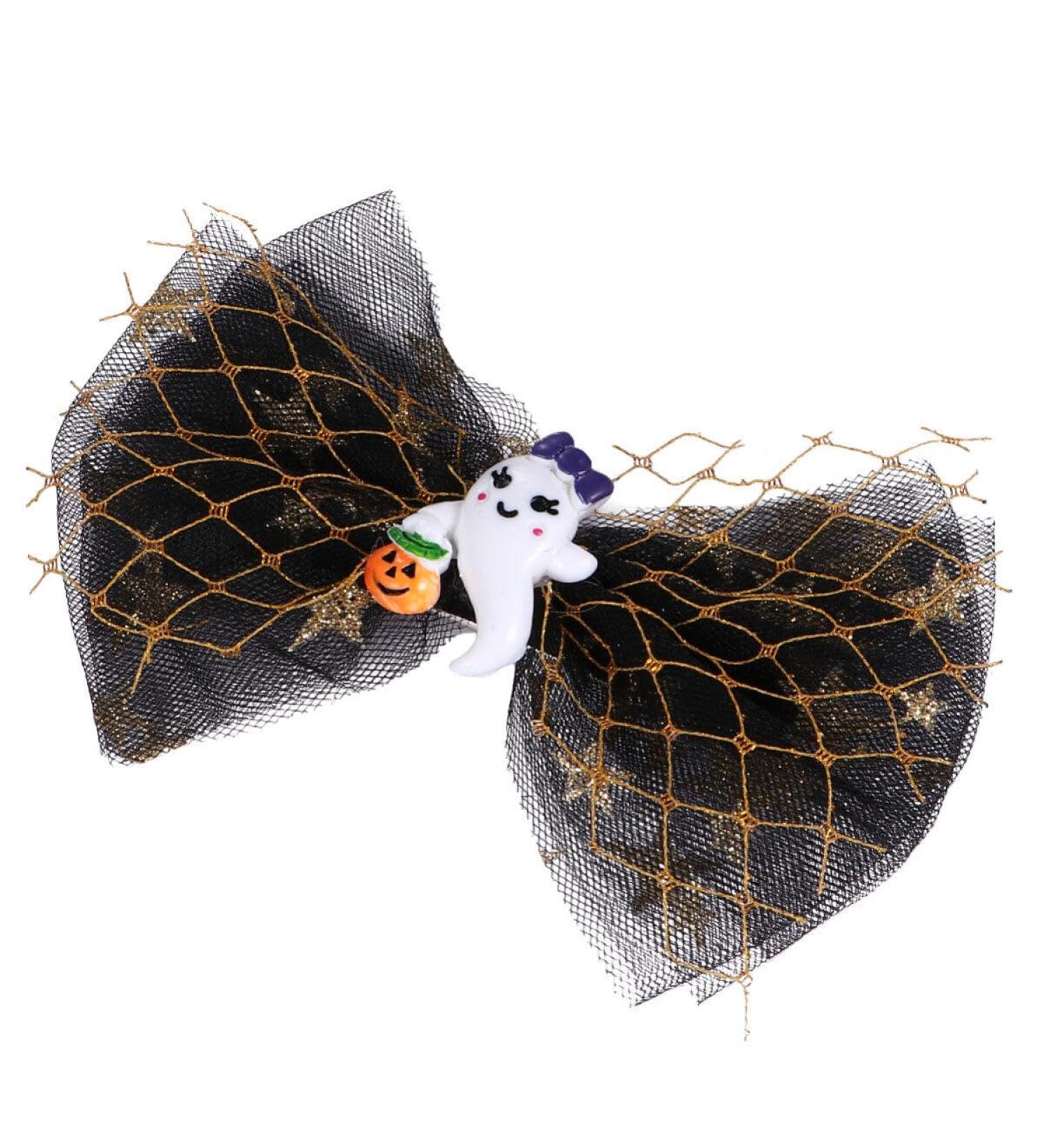 minkissy Halloween Headdress Halloween Hair Clips Styling Hair Clips Hair Clips Bow Hair Clip Fabric Decor Ghost Hair Clips s Modeling Ghost Halloween Hair Clip - Buy Online on GoSupps.com