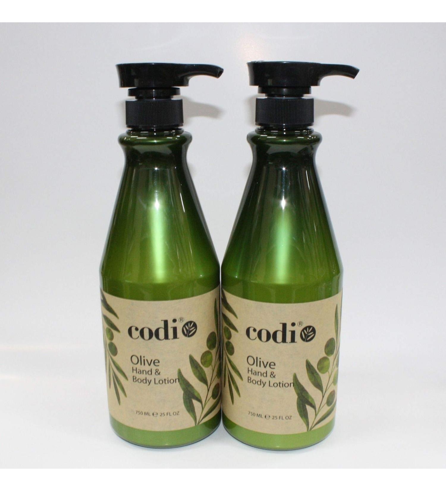 Codi Olive Hand & Body Lotion 750ML 25oz 2pc by Codi