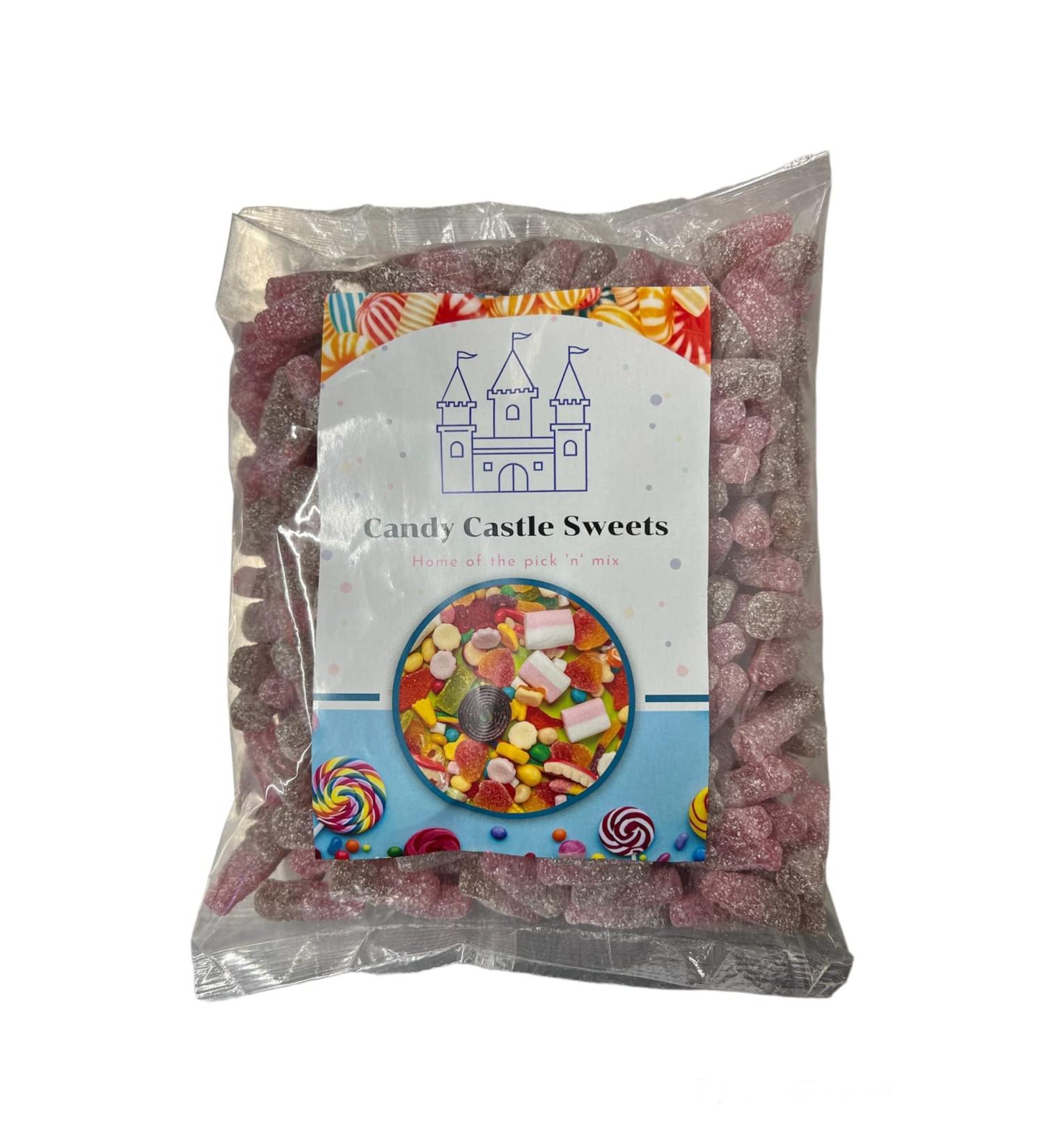 Chewy Fizzy Cherry Cola Bottles - 1kg