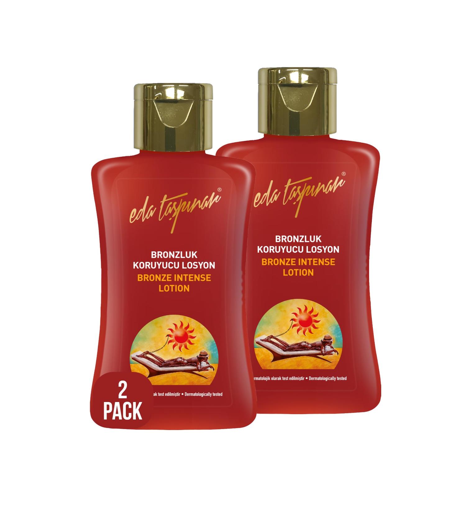 Eda Taspinar Tan Extender Lotion Up to 1 Month Sunless Tan Extender All Eyes On You! Travel Size (50 ml/1.7 fl oz) 2 Pack