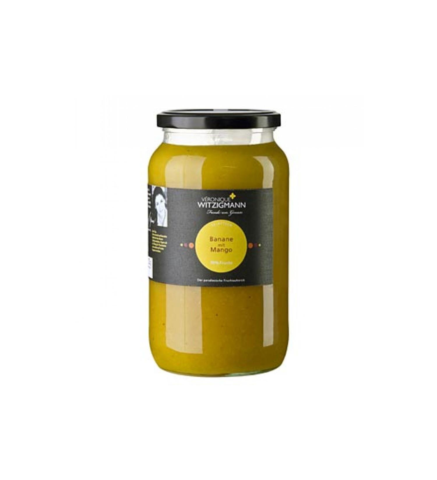 Witzigmann Banana with mango - Fruit paste - 1 kg