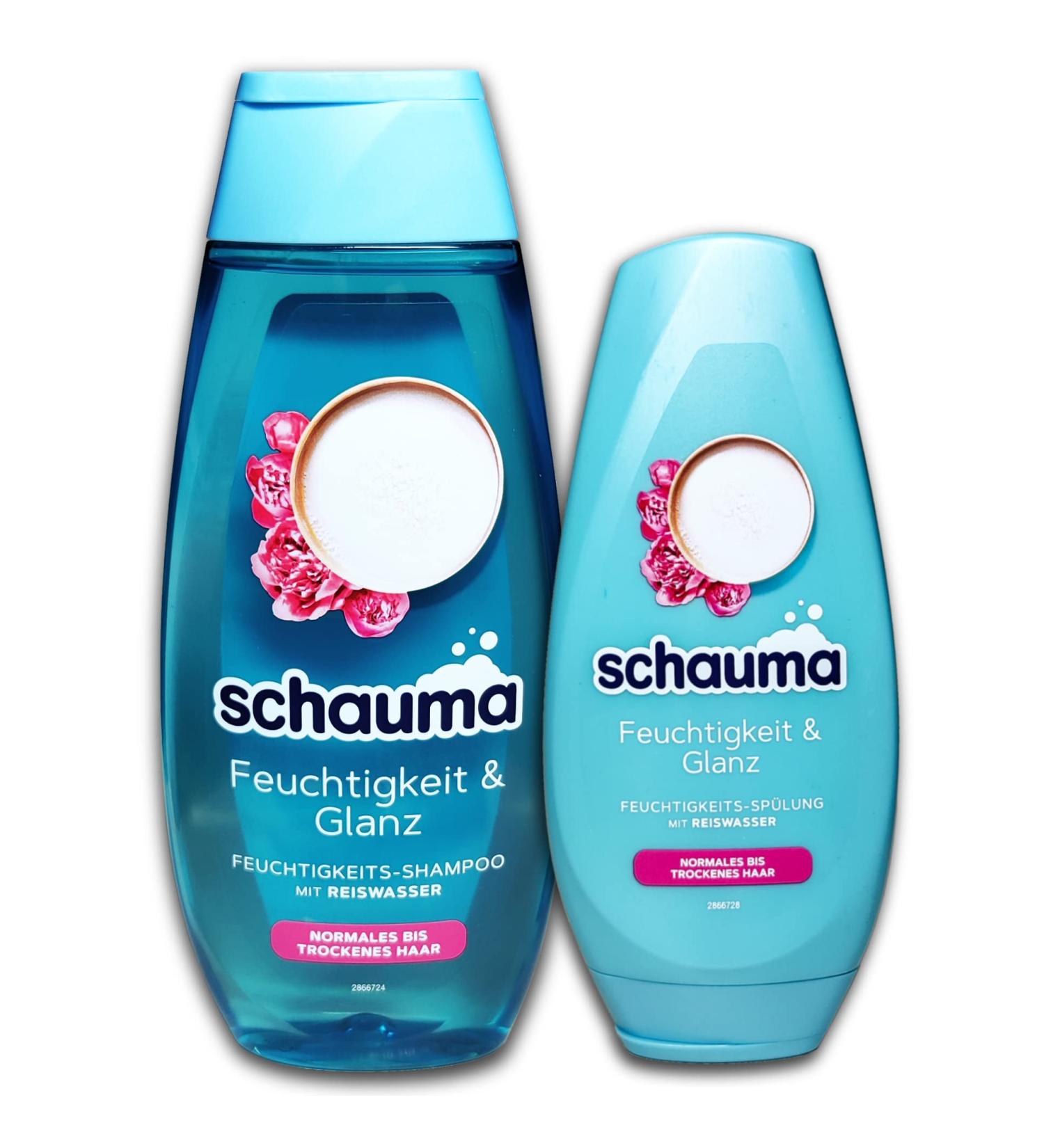 topDeal Schauma Set of 2 moisturizing and shine shampoos and conditioner 250 + 200 ml
