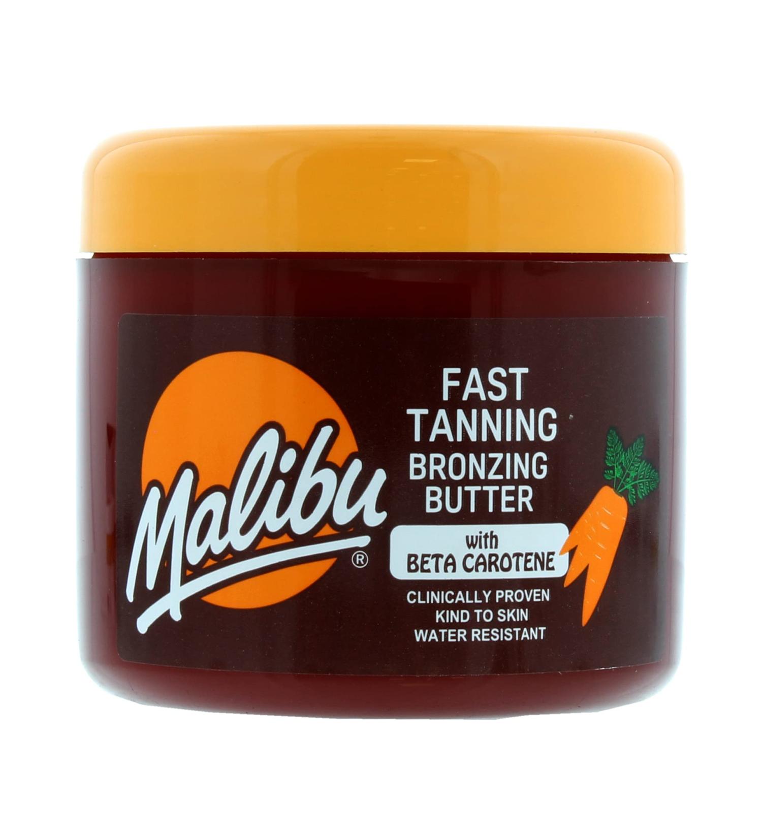 Malibu Fast Tanning Bronzing Butter 300ml - Get a Sun-Kissed Glow in Minutes - Buy Online on GoSupps.com