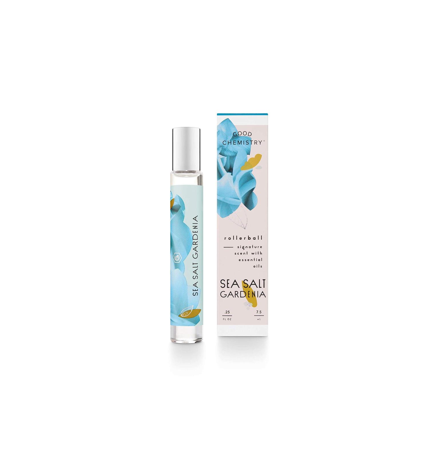 Good Chemistry Sea Salt Gardenia Rollerball Perfume Sea Salt Gardenia 0.25 Fl Oz (Pack of 1) - Buy Online on GoSupps.com