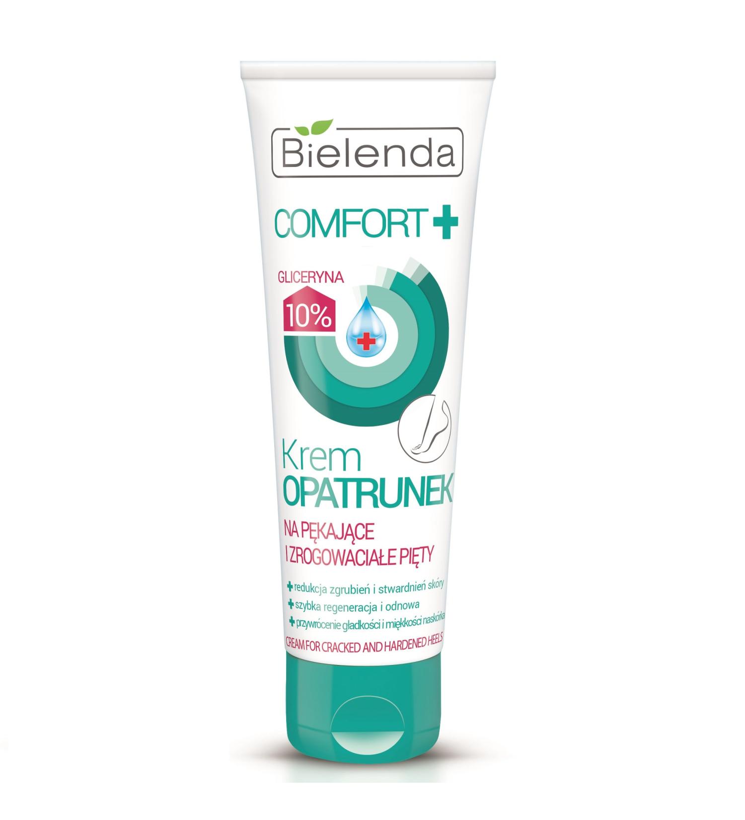 BIELENDA Active Feet Cream for cracked & calloused heels + 10% Glycerin 100 ml