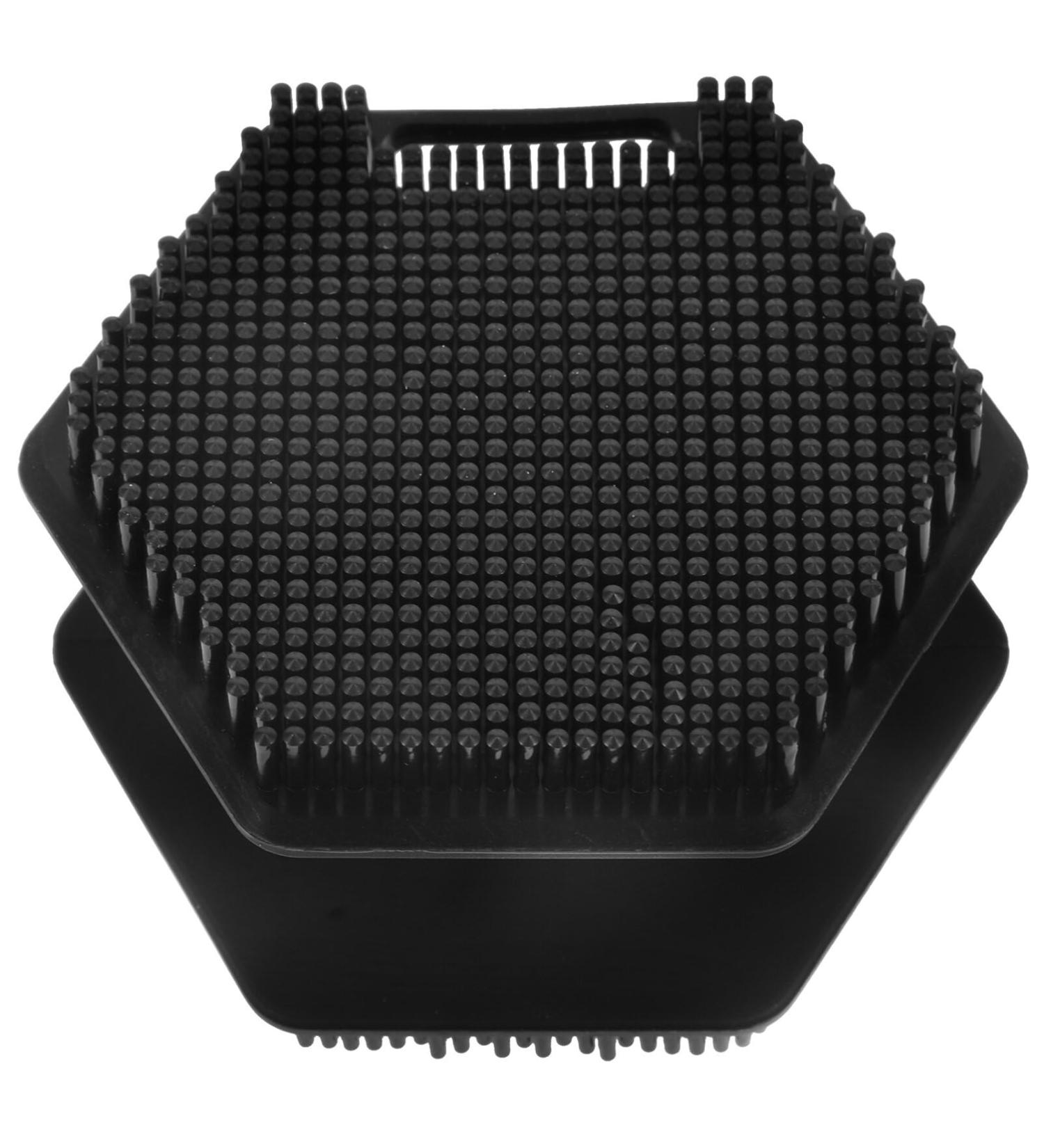 Beaupretty Silicone Face Exfoliator Brush | Double-Sided Cleansing Scrubber for Blackheads & Makeup | 6.5cm Facial Cleansing Tool - Buy Online on GoSupps.com