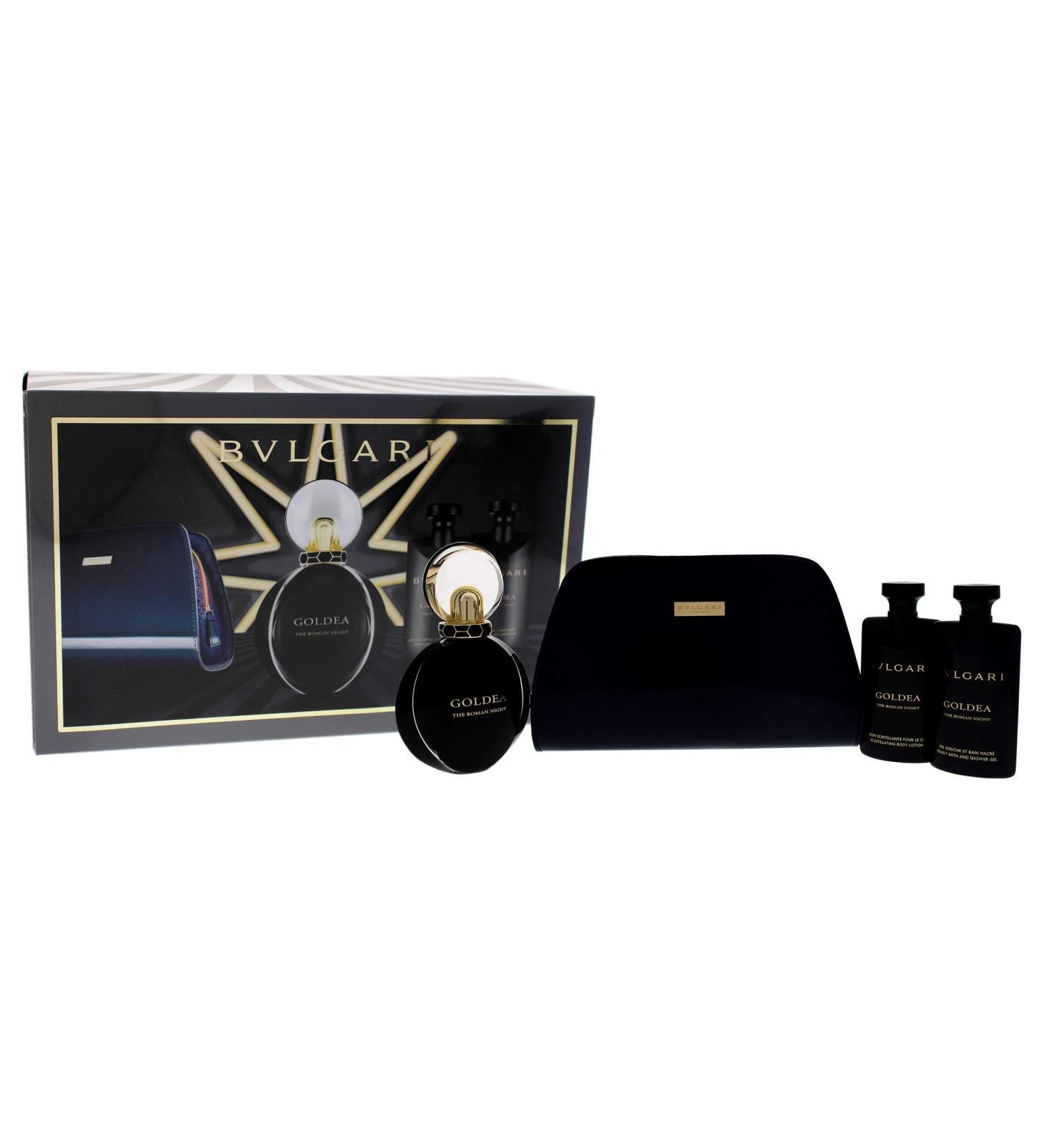 Bvlgari Goldea The Roman Night Women 4 Pc Gift Set - Buy Online on GoSupps.com