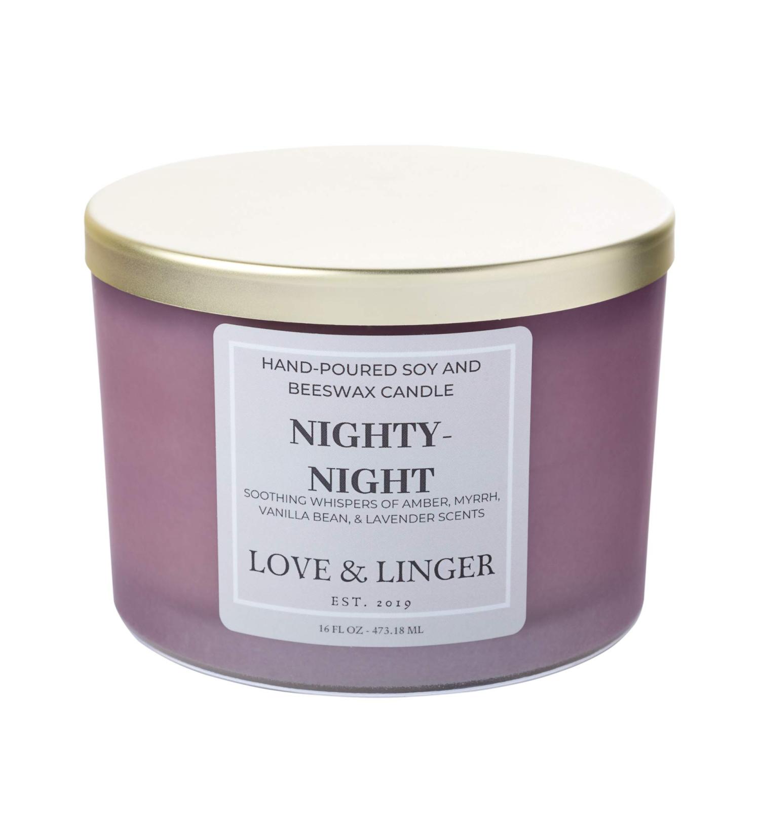 Lavender Candle | Luxury 16 oz Aromatherapy Soy & Beeswax 3 Wick Candle for Sleep | Calming & Soothing Home Decor Candle - Buy Online on GoSupps.com