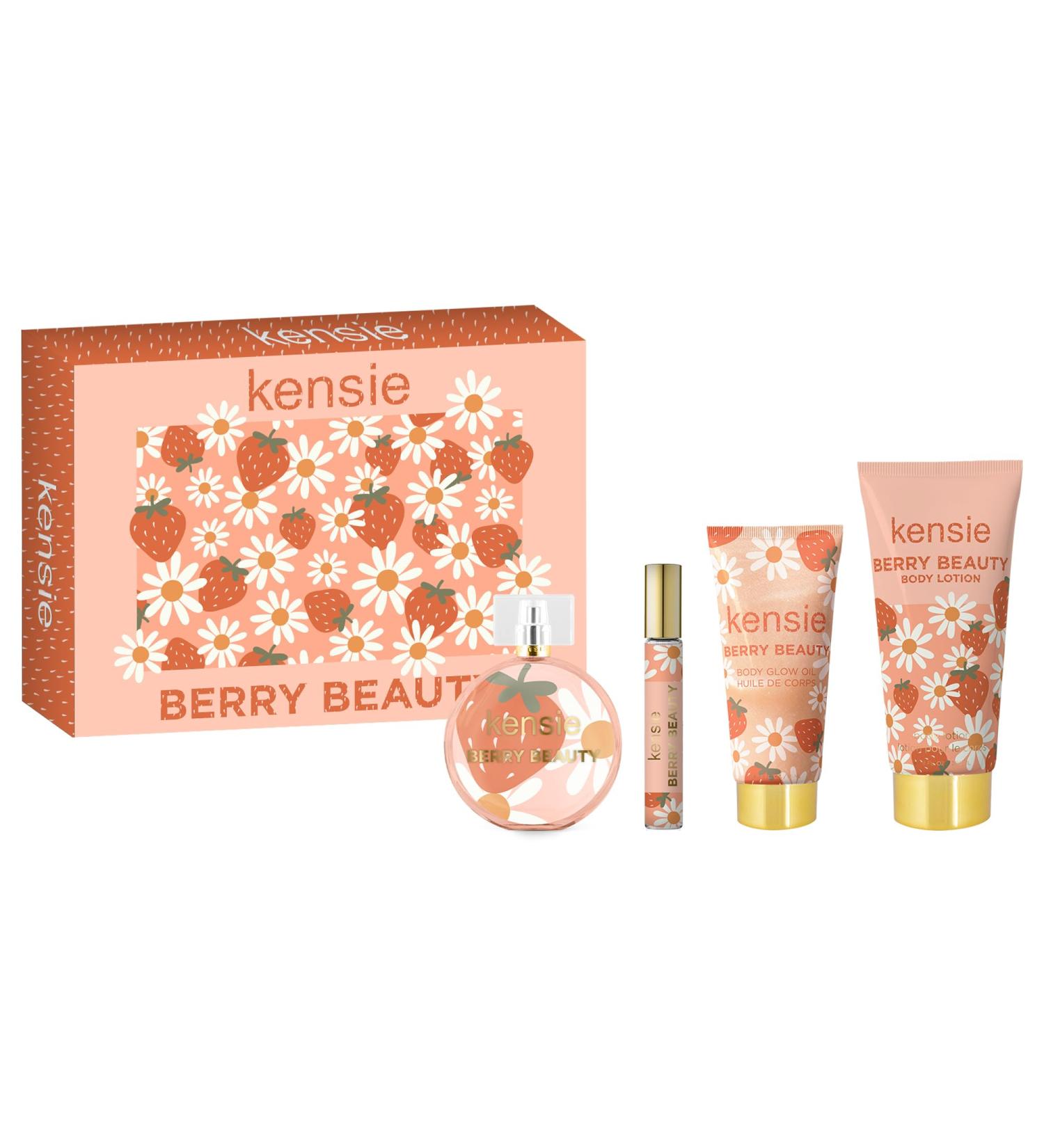 kensie Berry Beauty 4 Piece Gift Set EDP 3.4 fl. oz. 3.4 Fl Oz (Pack of 1) - Buy Online on GoSupps.com