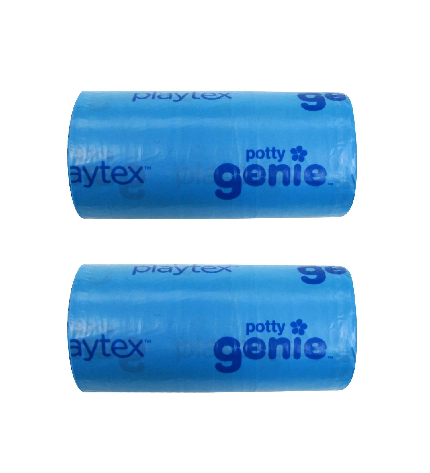 Playtex Baby Potty Genie Liner Refill Bags 2 Pack  Blue Liner Refill (2 Pack) - Buy Online on GoSupps.com