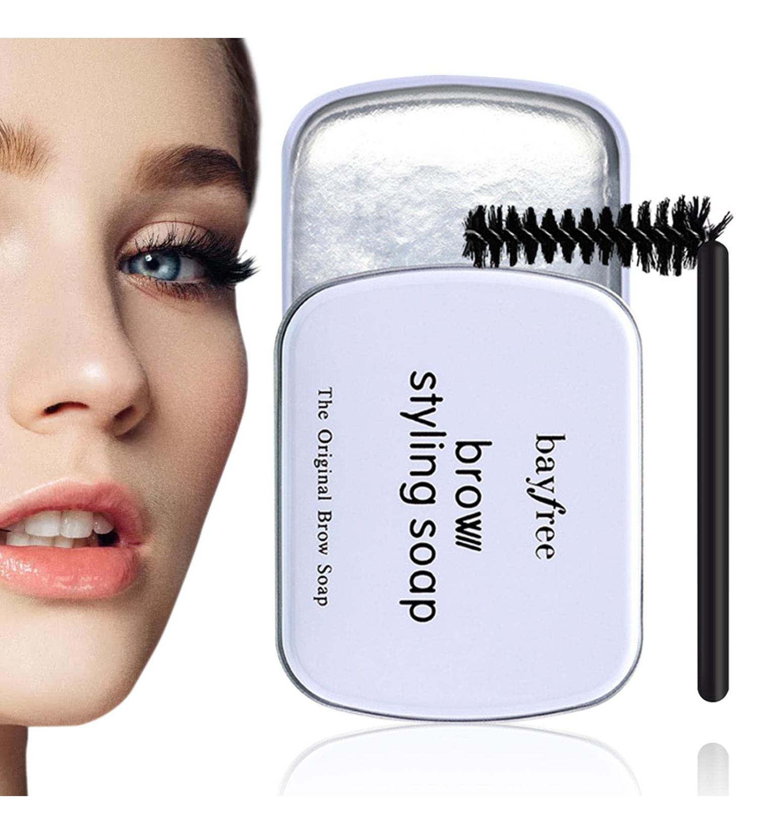 MISOYER Eyebrow Wax Feathery Brows Transparent Makeup Soap Waterproof Clear Eyebrow Wax Solipour Styling Kit for Women - Buy Online on GoSupps.com