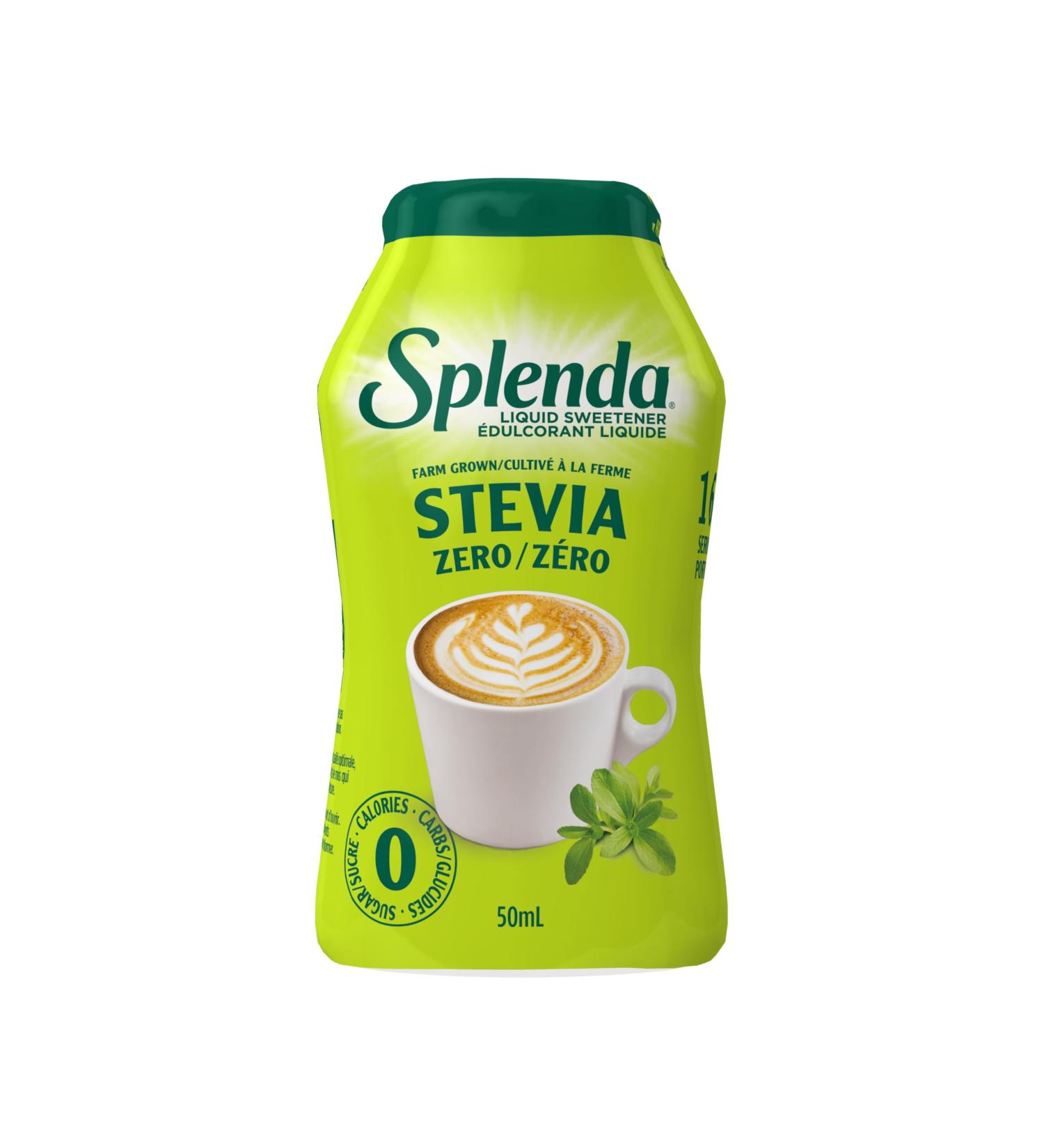 Splenda Liquid Stevia Zero Calorie Sweetener 50-mL - Buy Online on GoSupps.com