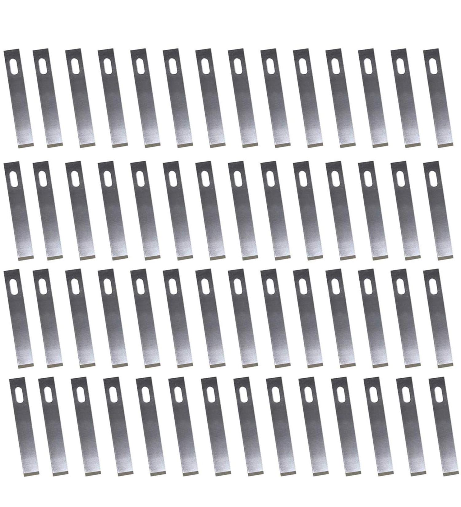 TIHOOD 100PCS #4 Replacement Hobby Blade/Steel Craft Knife Blades