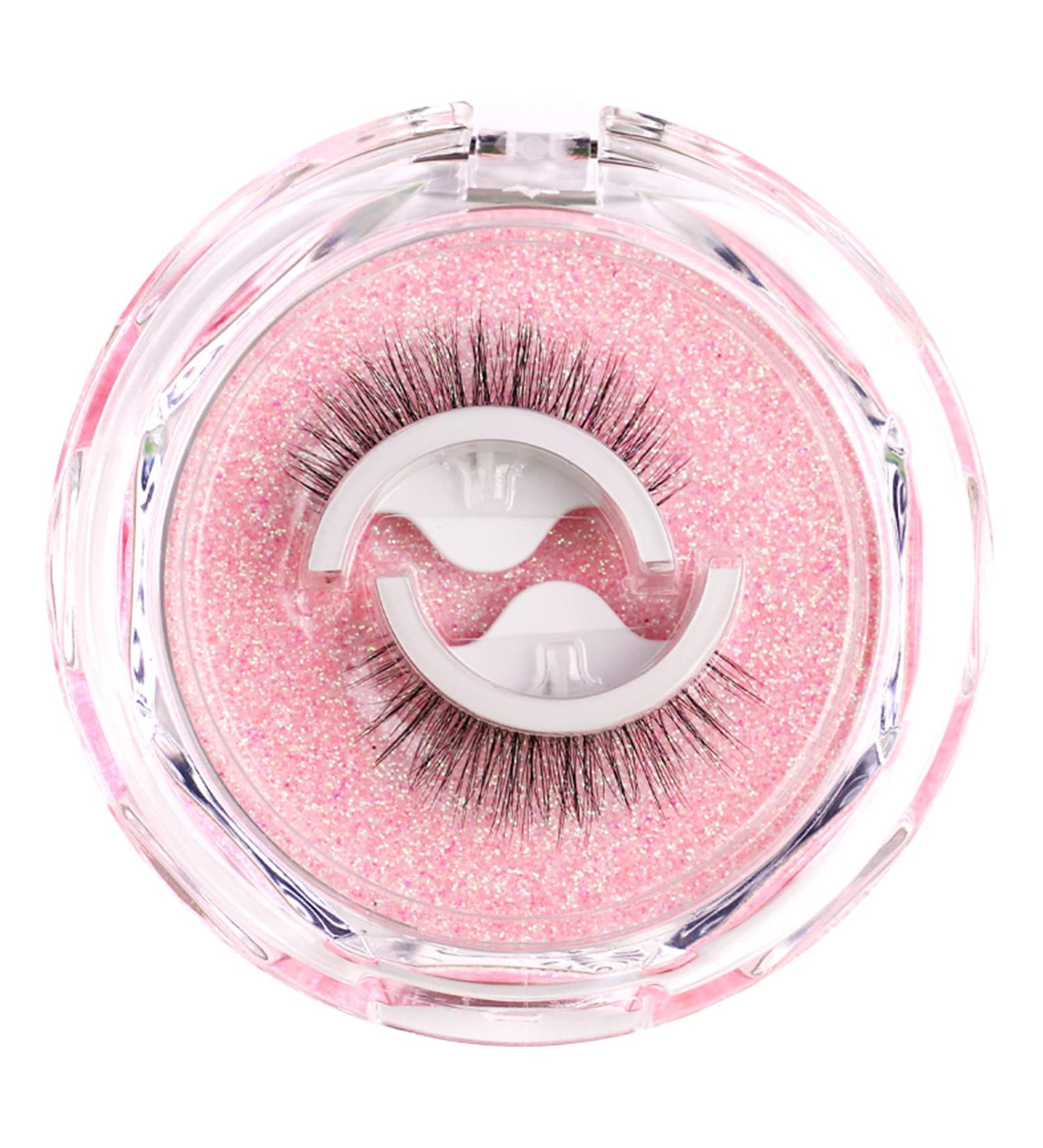 Reusable Self-Adhesive Eyelashes Natural Multiple Fake Eyelashes Natural Look Natural Fluffy Curling Long Eyelashes No Magnet No Glue Eyelashes Waterproof (W09-1 Paired) - Buy Online on GoSupps.com