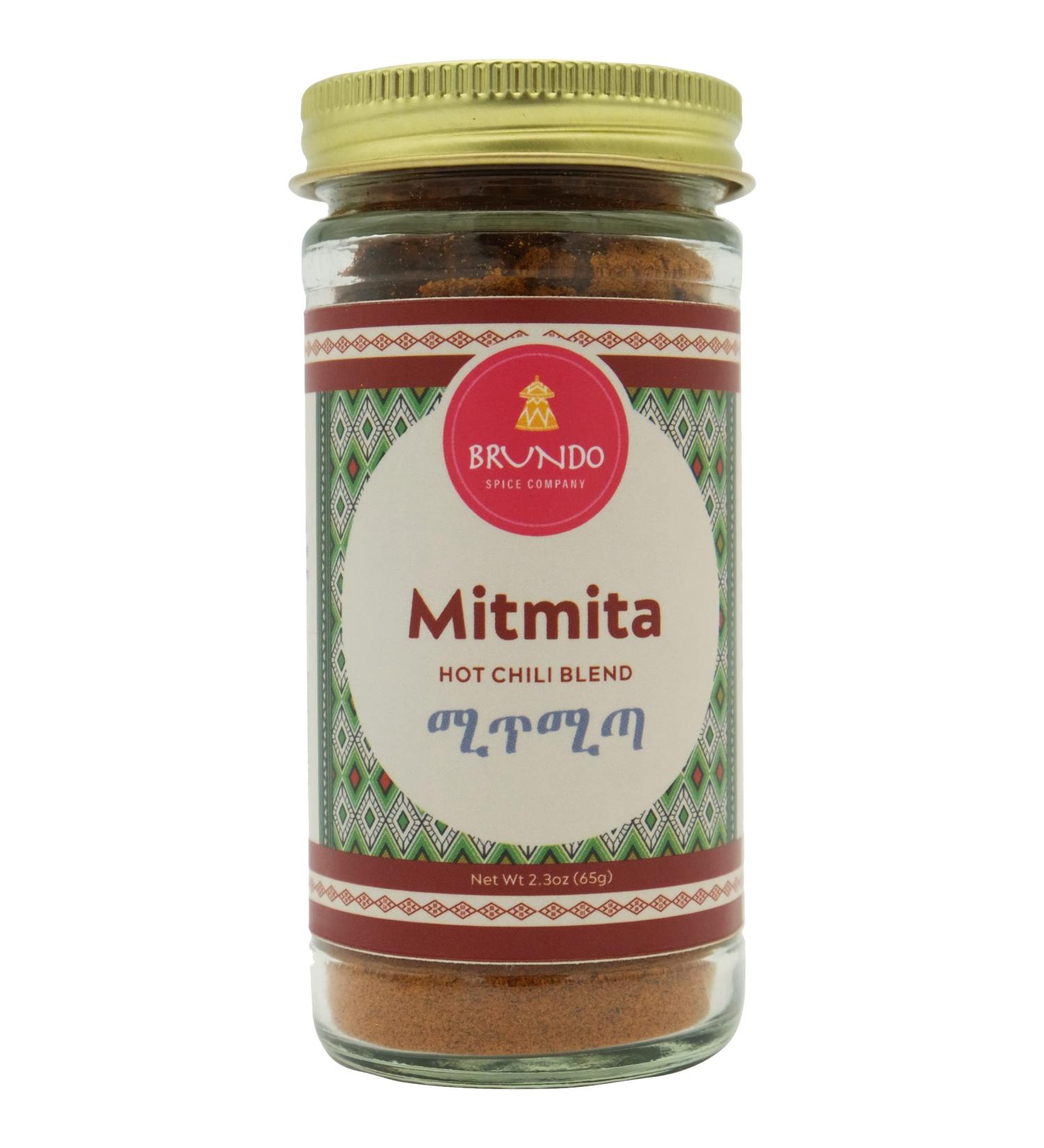 Mitmita - Authentic Ethiopian Spice Blend with Bird's Eye Chili Pepper (2 oz) | NON-GMO | No Preservatives | Fiery Hot | Imported from Ethiopia - Buy Online on GoSupps.com