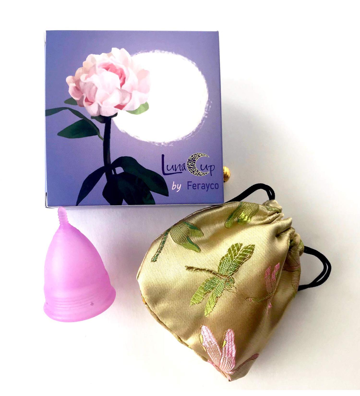 Buy Luna Cup by Ferayco | Small Menstrual Cup + Carry Bag | Eco-Friendly Period Solution - Buy Online on GoSupps.com