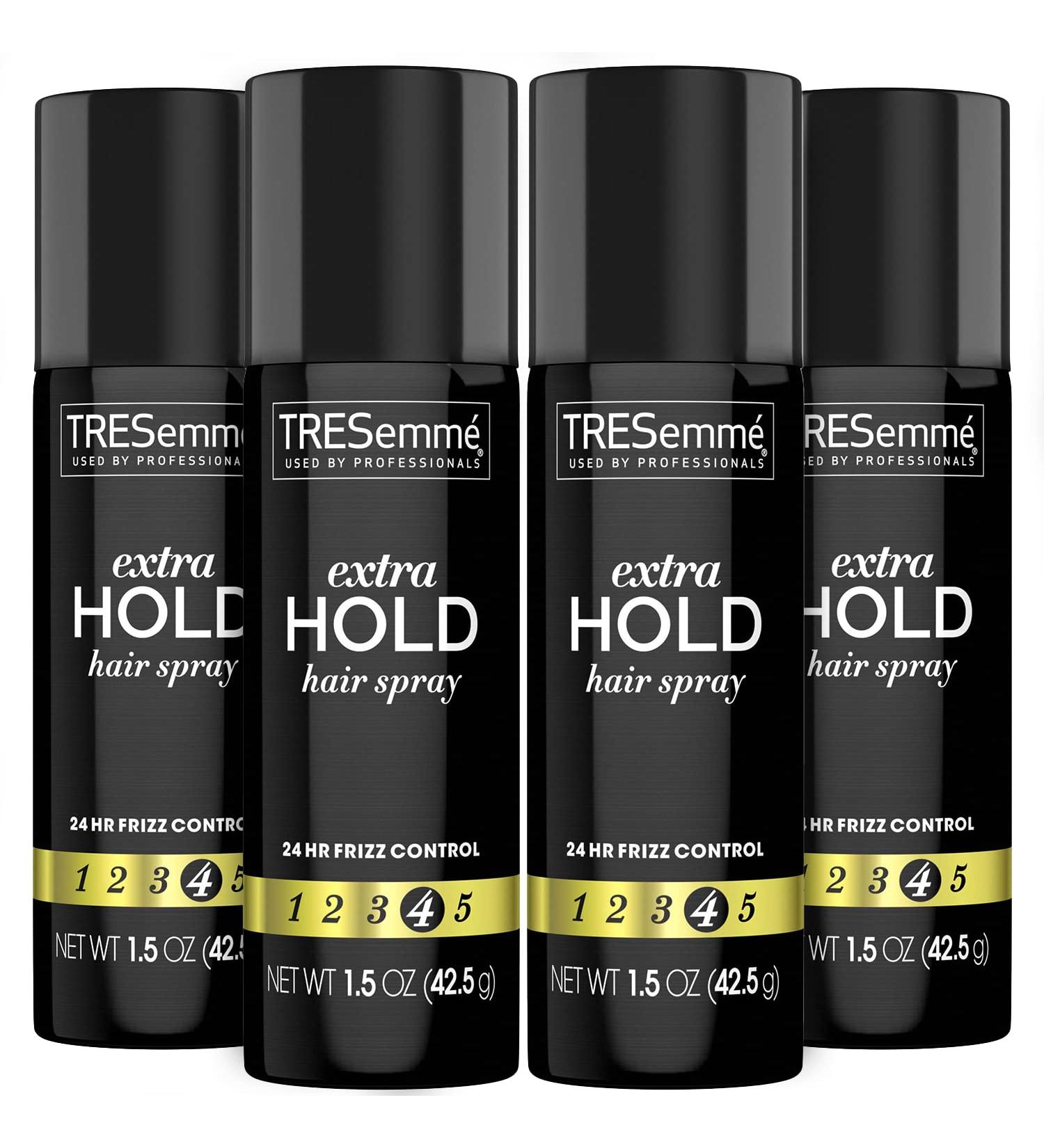 TRESemm Tres Two Spray Extra Hold Hairspray - Pack of 4, 1.5 oz Each - Buy Online on GoSupps.com