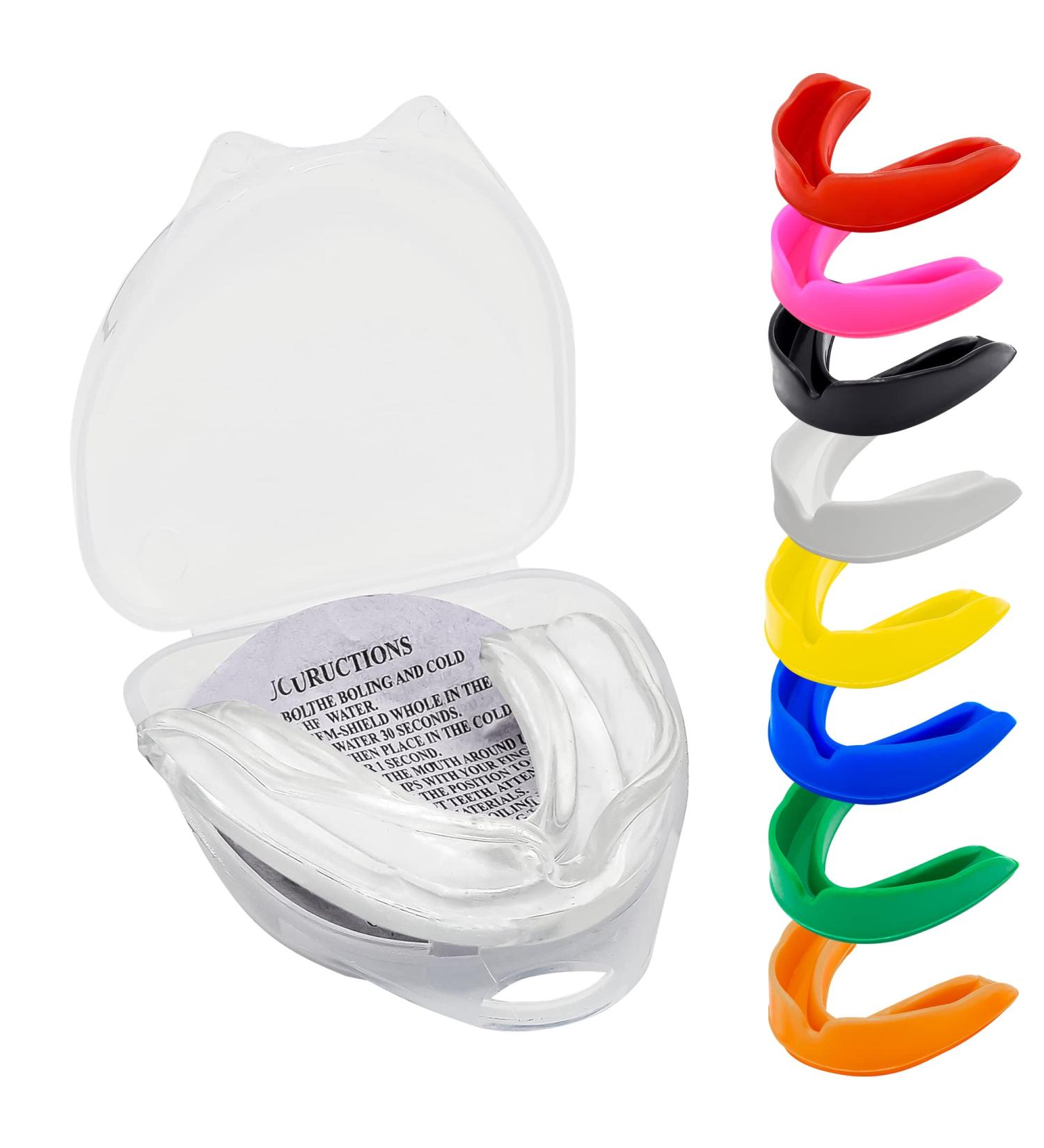 Mundsprung Gum Shield | Professional Mouthguard for Rugby MMA Boxing and More | Flexible Transparent Design for Youth & Adults | International Shipping Available - Buy Online on GoSupps.com