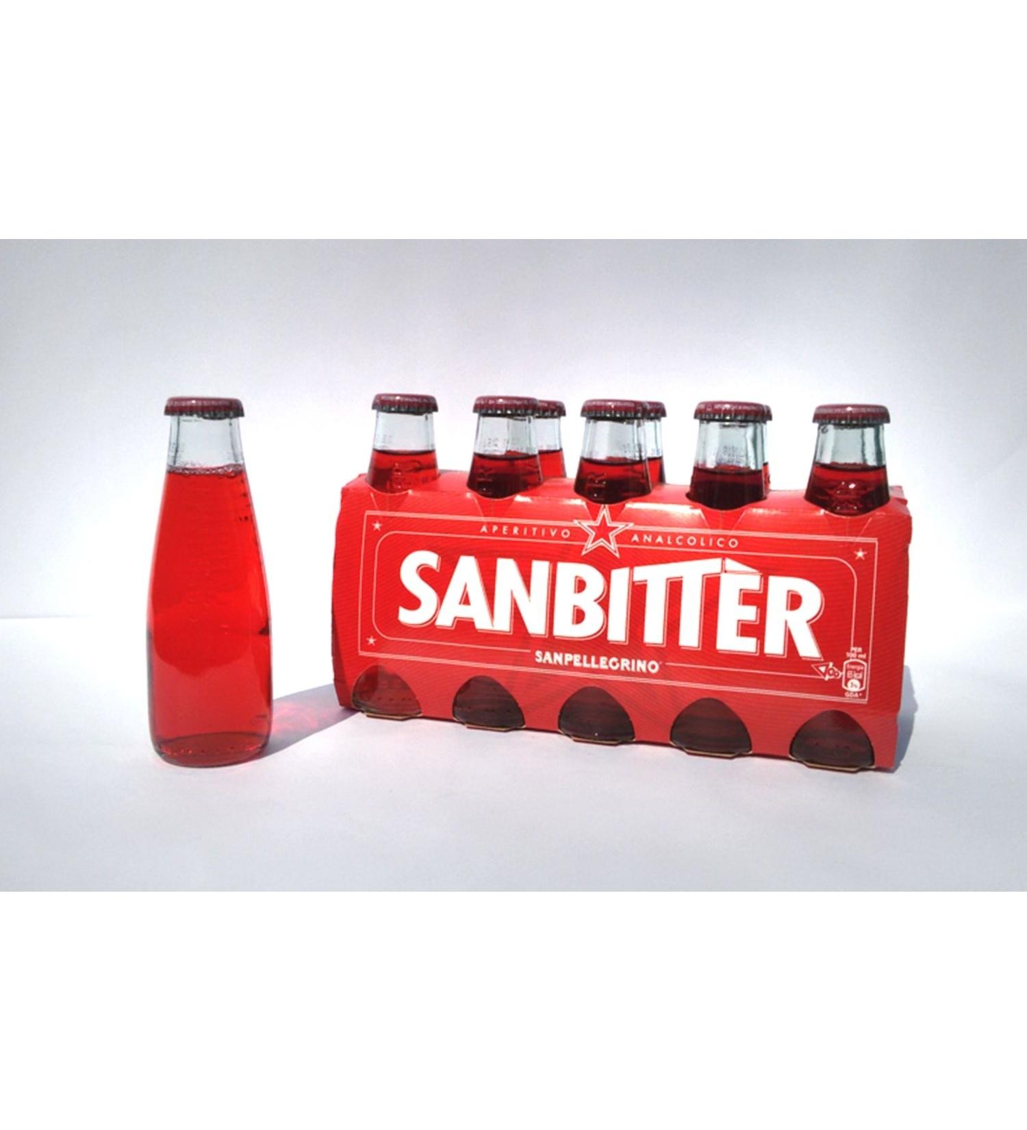 PAQUET 10 SANBITT R ROUGE AP RITIF SANS ALCOOL 100ml
