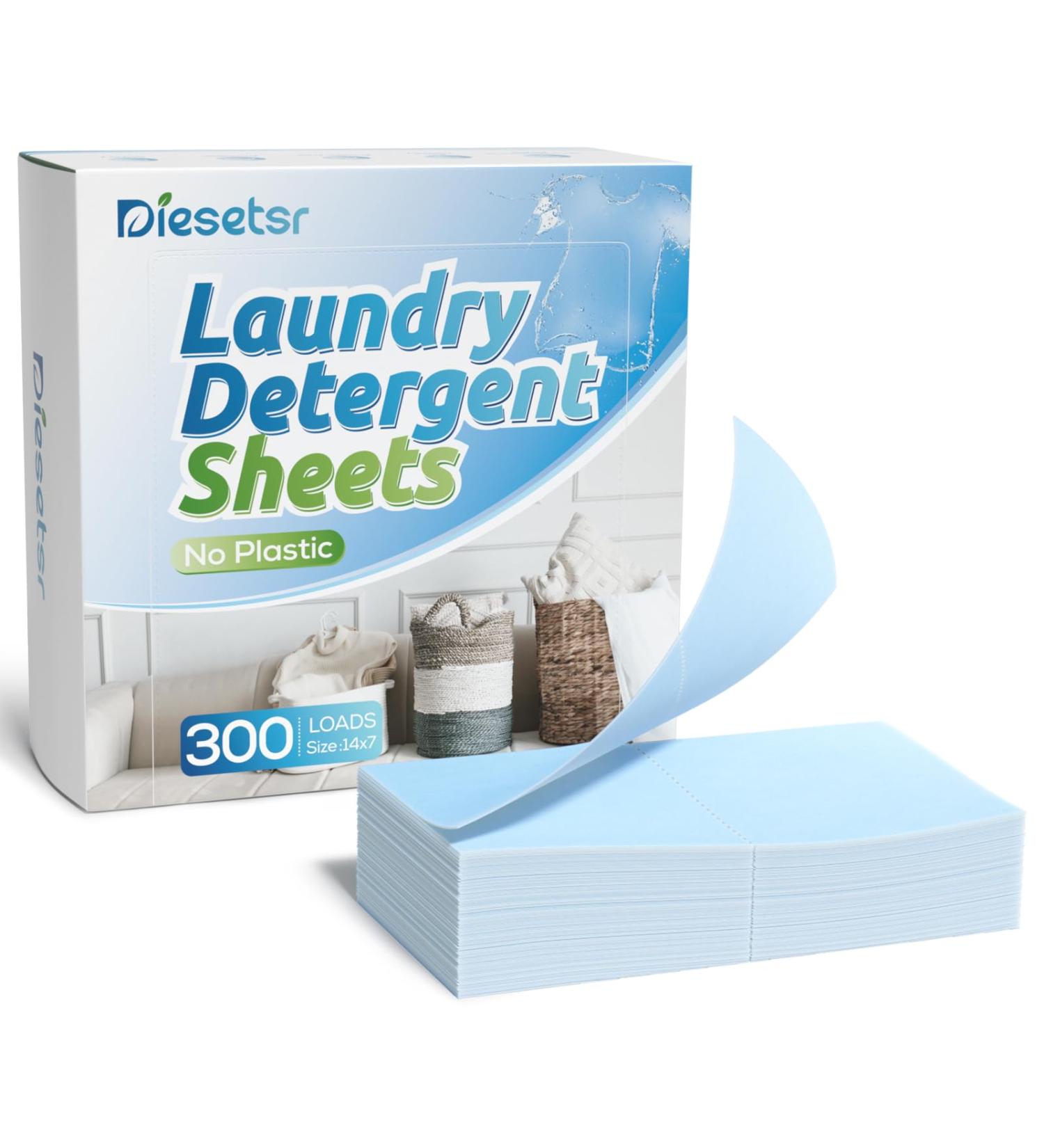 Laundry Sheets Detergent BLUE