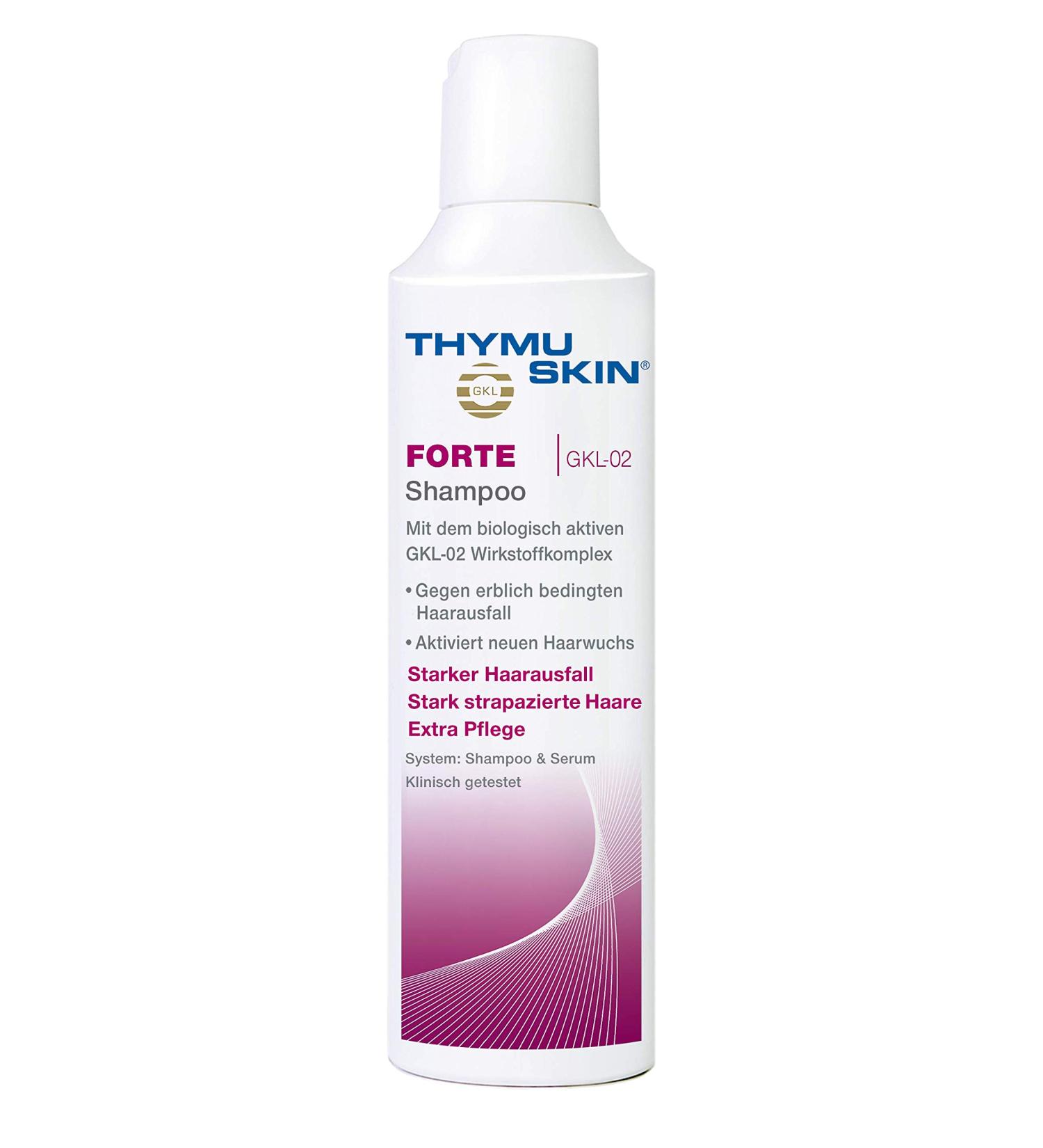 THYMUSKIN Forte Shampoo - Unscented 200ml | International Shipping - Best Hair Care Solution - Buy Online on GoSupps.com