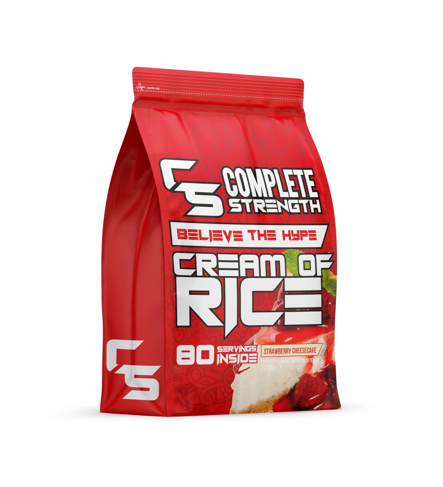 Complete Strength Cream of Rice 2kg Strawberry