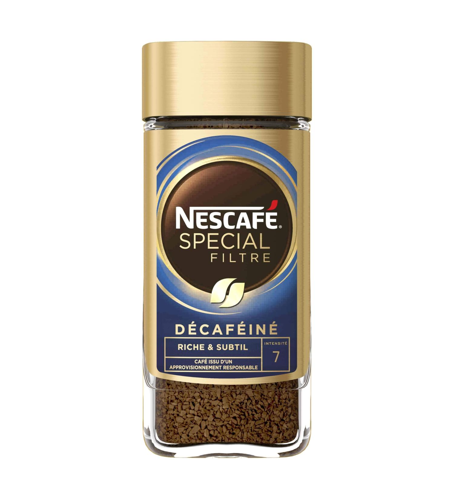 Nescaf SPECIAL FILTER Decaffeinated Soluble Coffee Bottle of 100 g