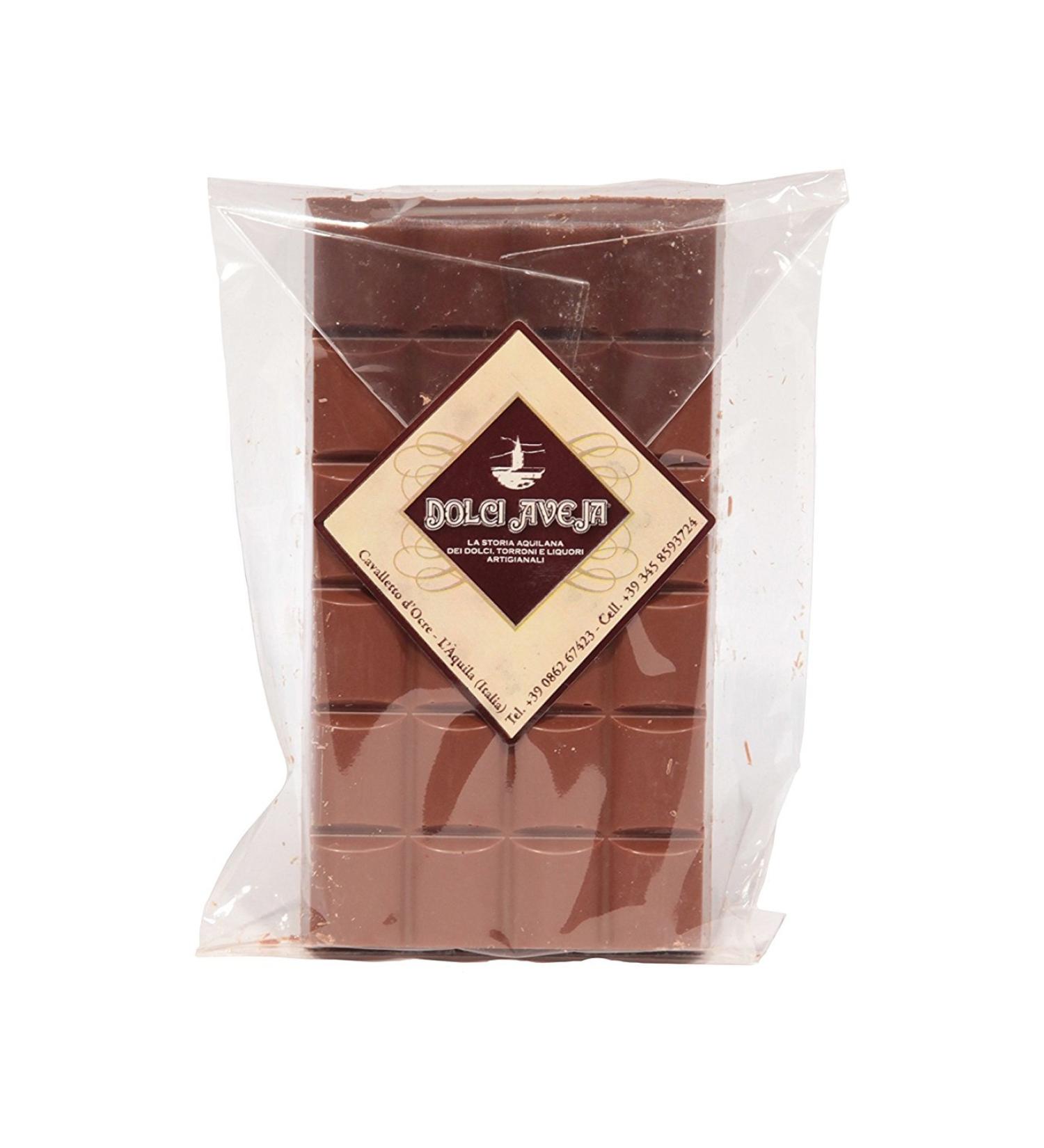 Dolci Aveja - Italian milk chocolate bar with roasted hazelnuts 90 gr