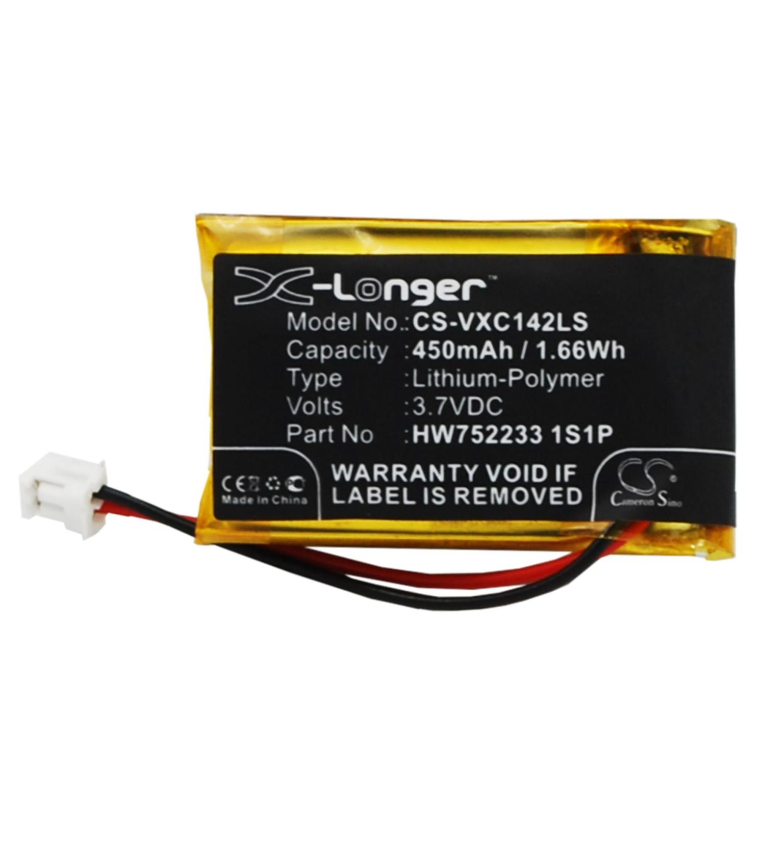 Replacement Battery for Vancouver 3D-Life/XC142K HW752233 - 450mAh Li-Polymer | International Shipping Available - Buy Online on GoSupps.com