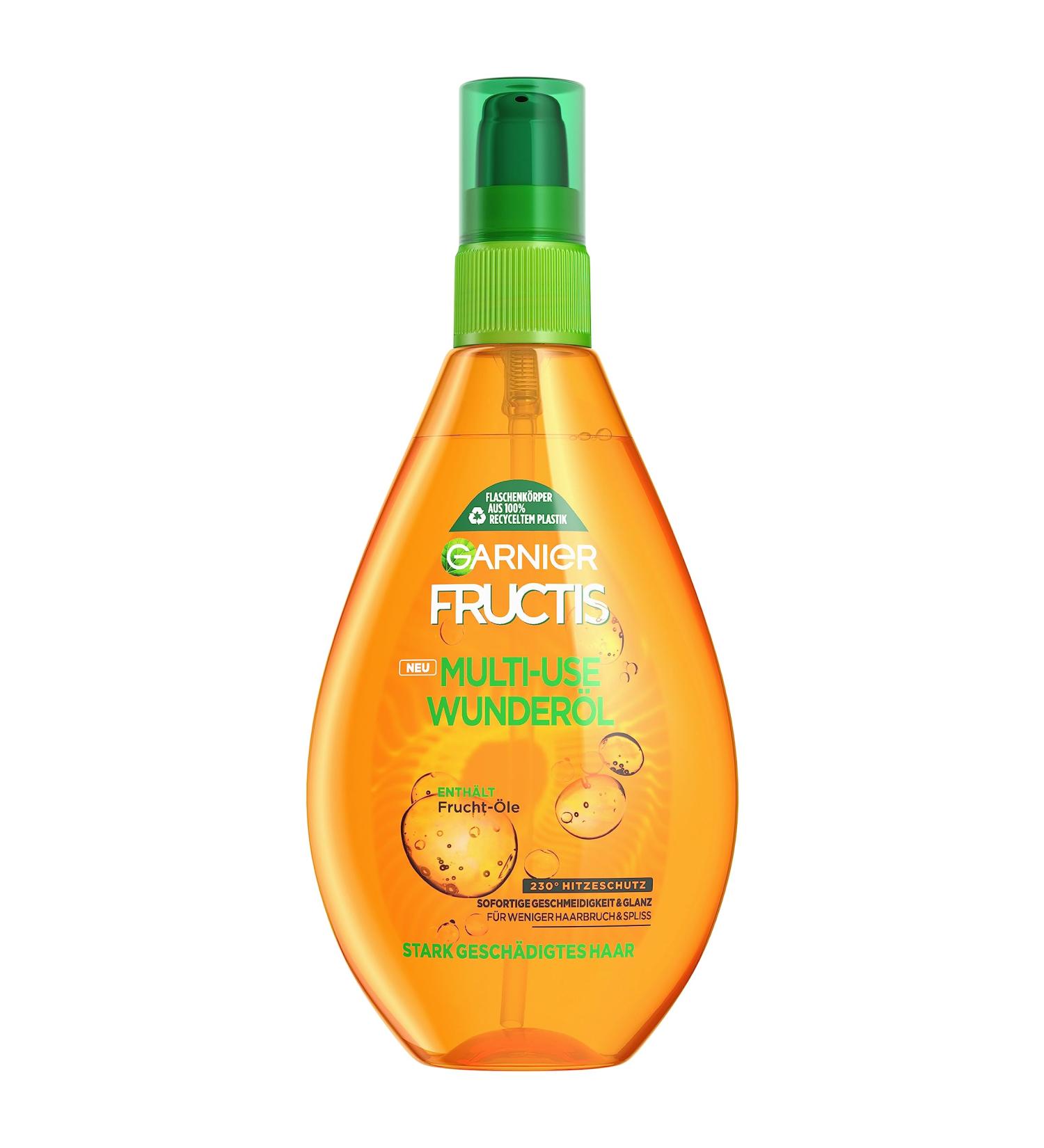 Garnier Garnier Fructis Damage Repairs Heat Protection Oil Pack of 3 (3 x 150 ml)