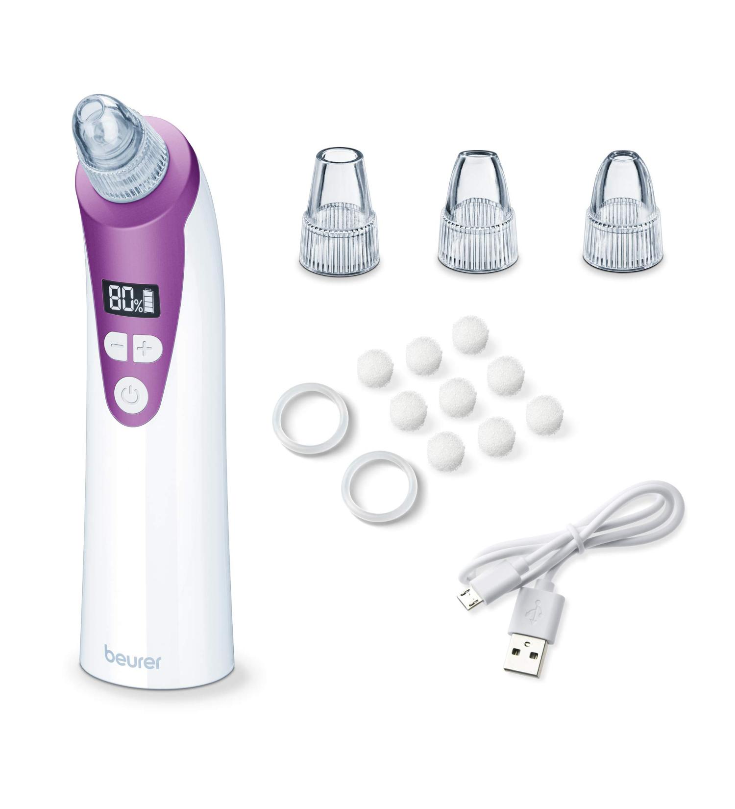 Beurer FC40 Deep Pore Cleaner and Vacuum for Blackhead Removal - Buy Online on GoSupps.com
