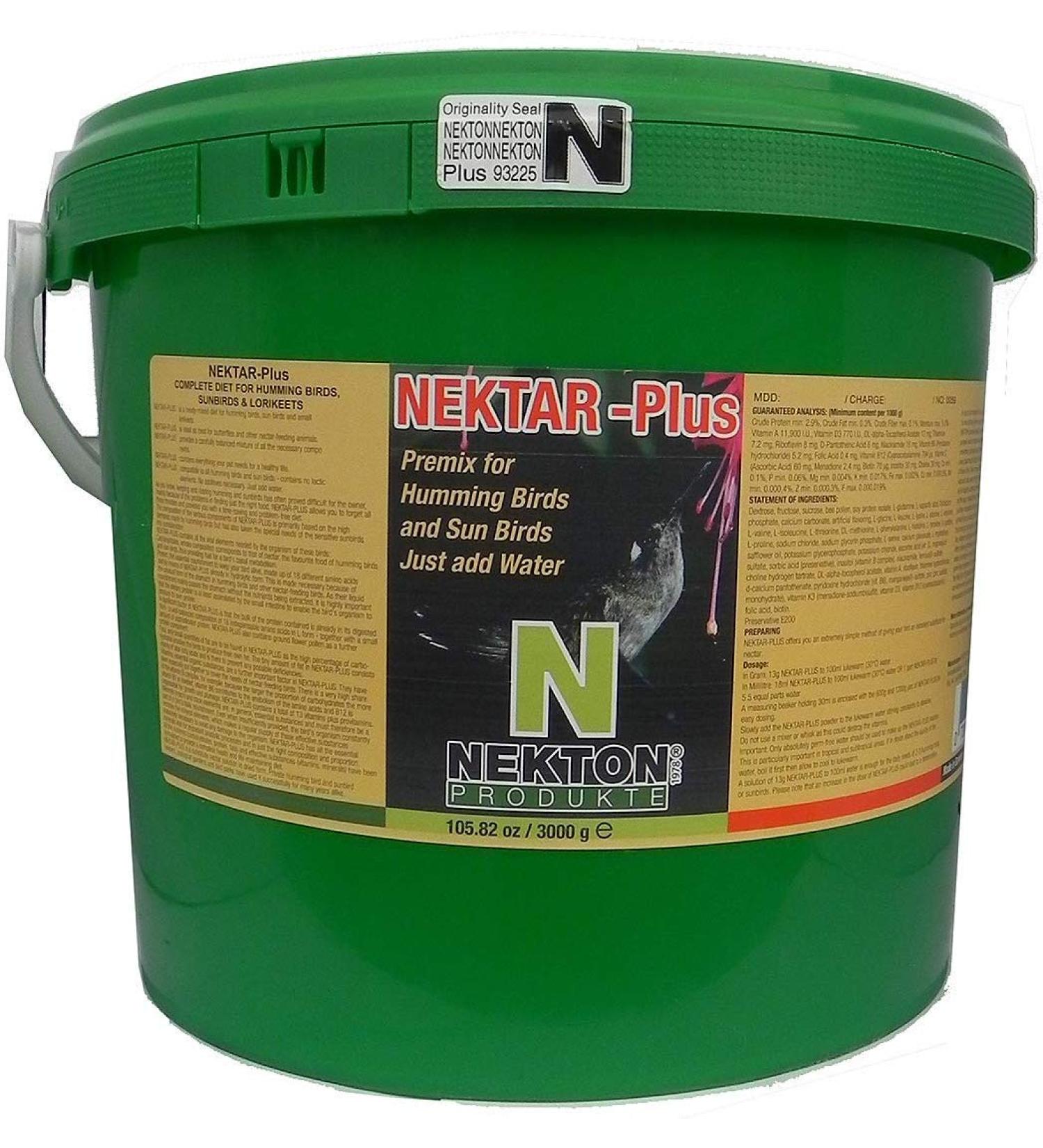 Nekton Nektar Plus - Large Size 1 Pack (20g x 3) | Premium Bird Nectar for Optimal Nutrition | International Shipping Available - Buy Online on GoSupps.com