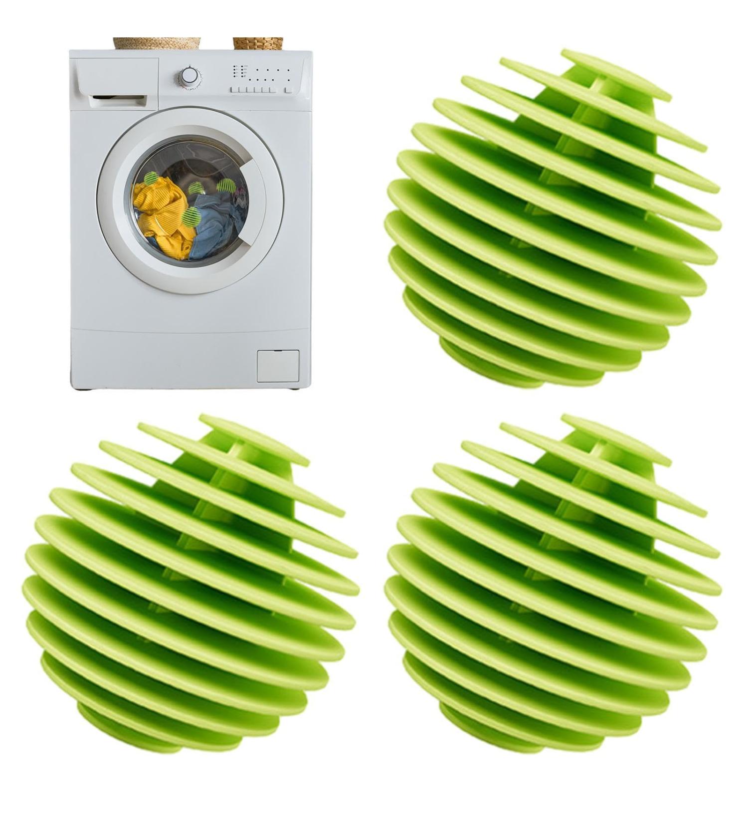 Laundry Balls for Washing Machine Anti-Winding Soft Washing Balls Softener Ball TPR Reusable Laundry Balls Quick Drying Cleaning Soft Washing Balls Green - Buy Online on GoSupps.com