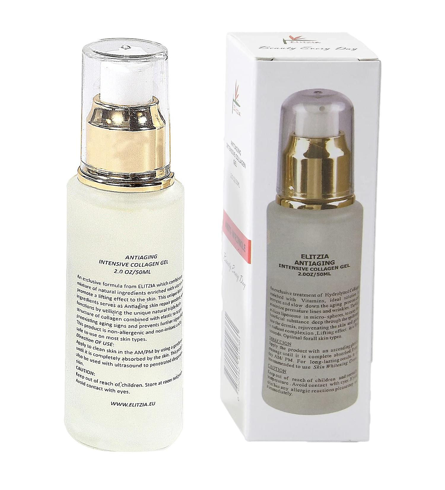 Elitzia Collagen Gel Skin Moisturizer Anti Aging 50ML ETCC002