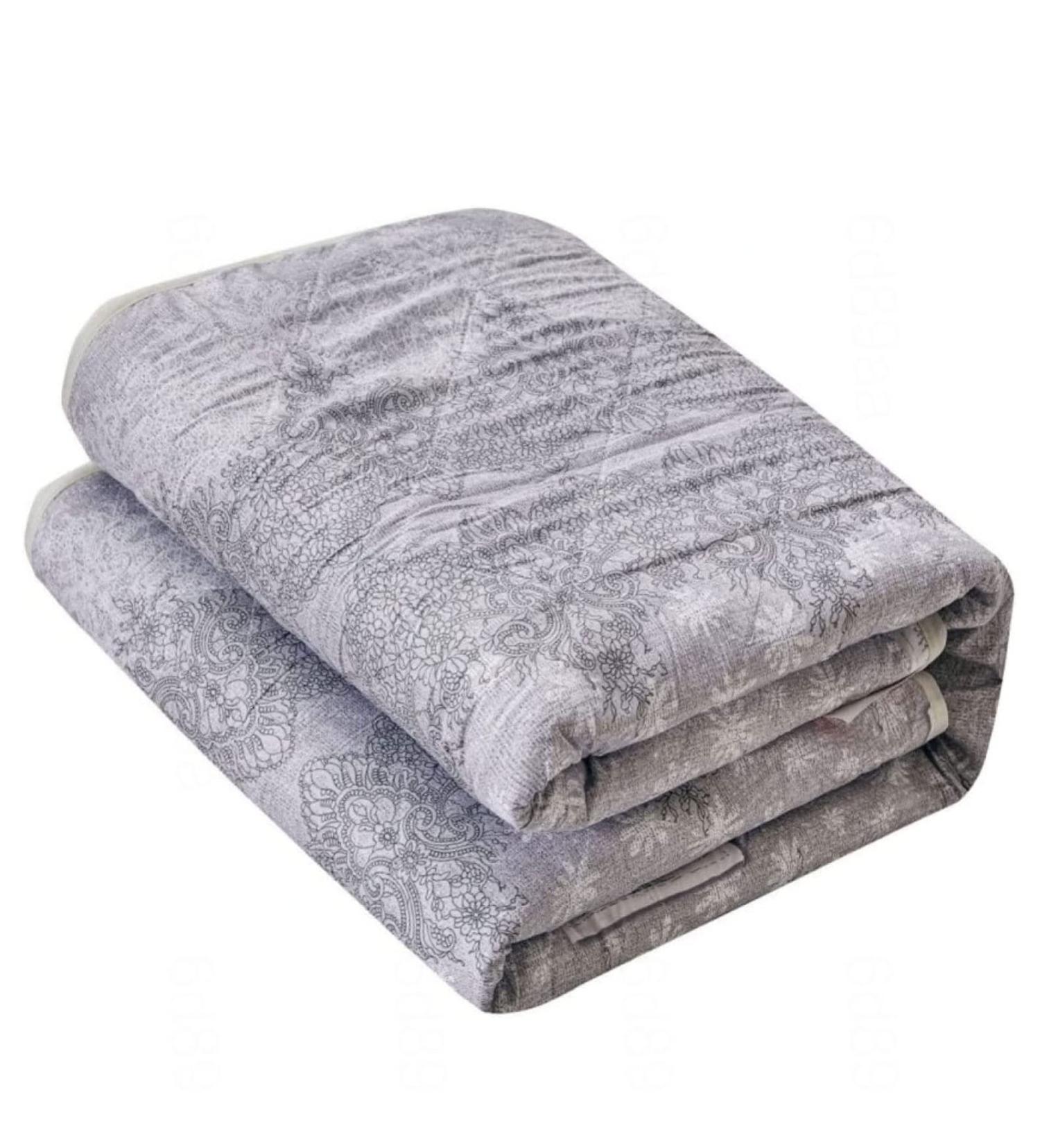 Ukalou Heated Thermal Blanket - Soft Fast Heating with 4 Levels & Auto Shutdown | Gray 180x150cm - Perfect for Mattresses - Buy Online on GoSupps.com