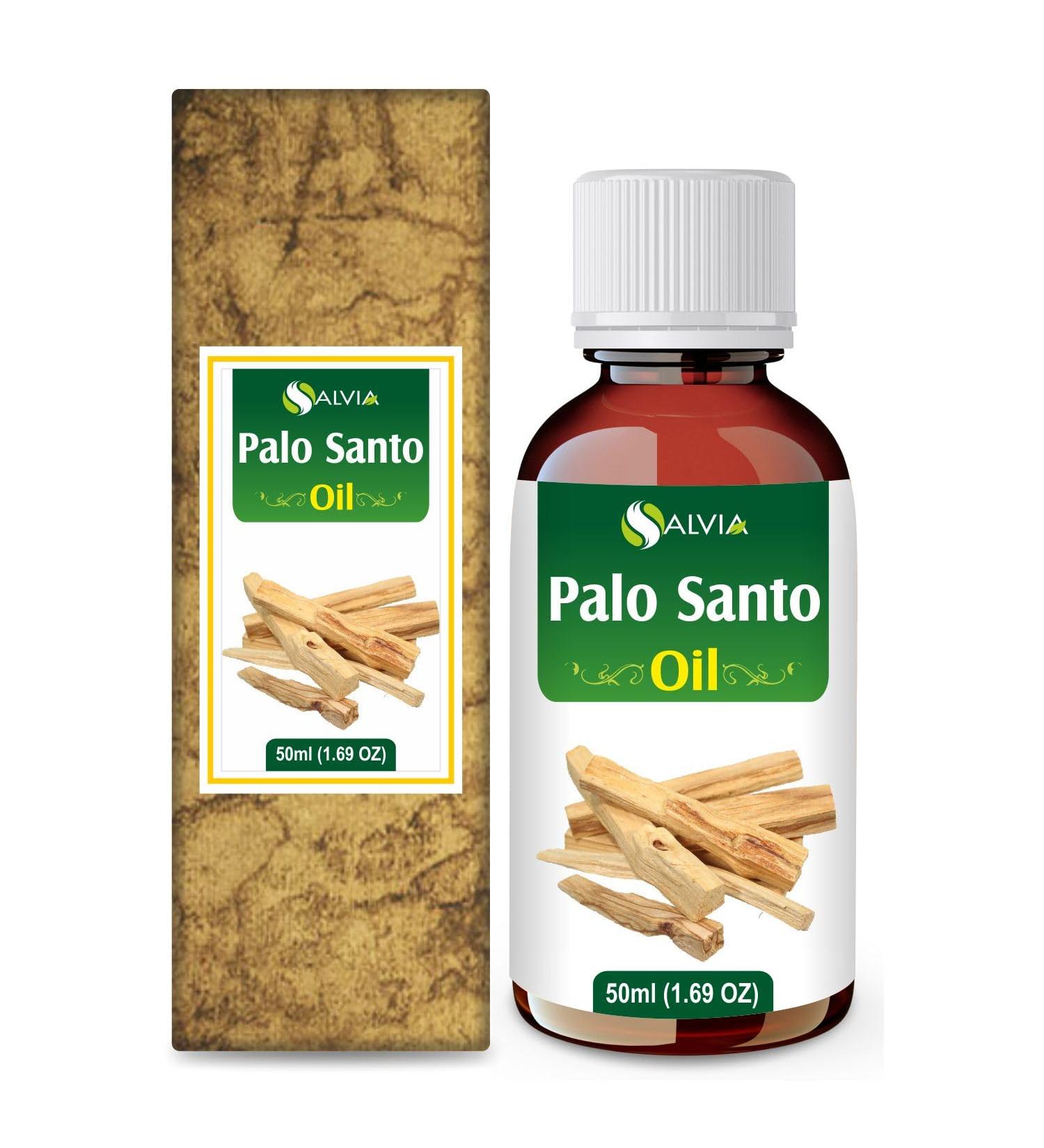 Buy Pure Salvia Palo Santo Essential Oil (50ml) - Uncut & Therapeutic Grade Aromatherapy Oil - Natural & Undiluted - International Shipping Available - Buy Online on GoSupps.com