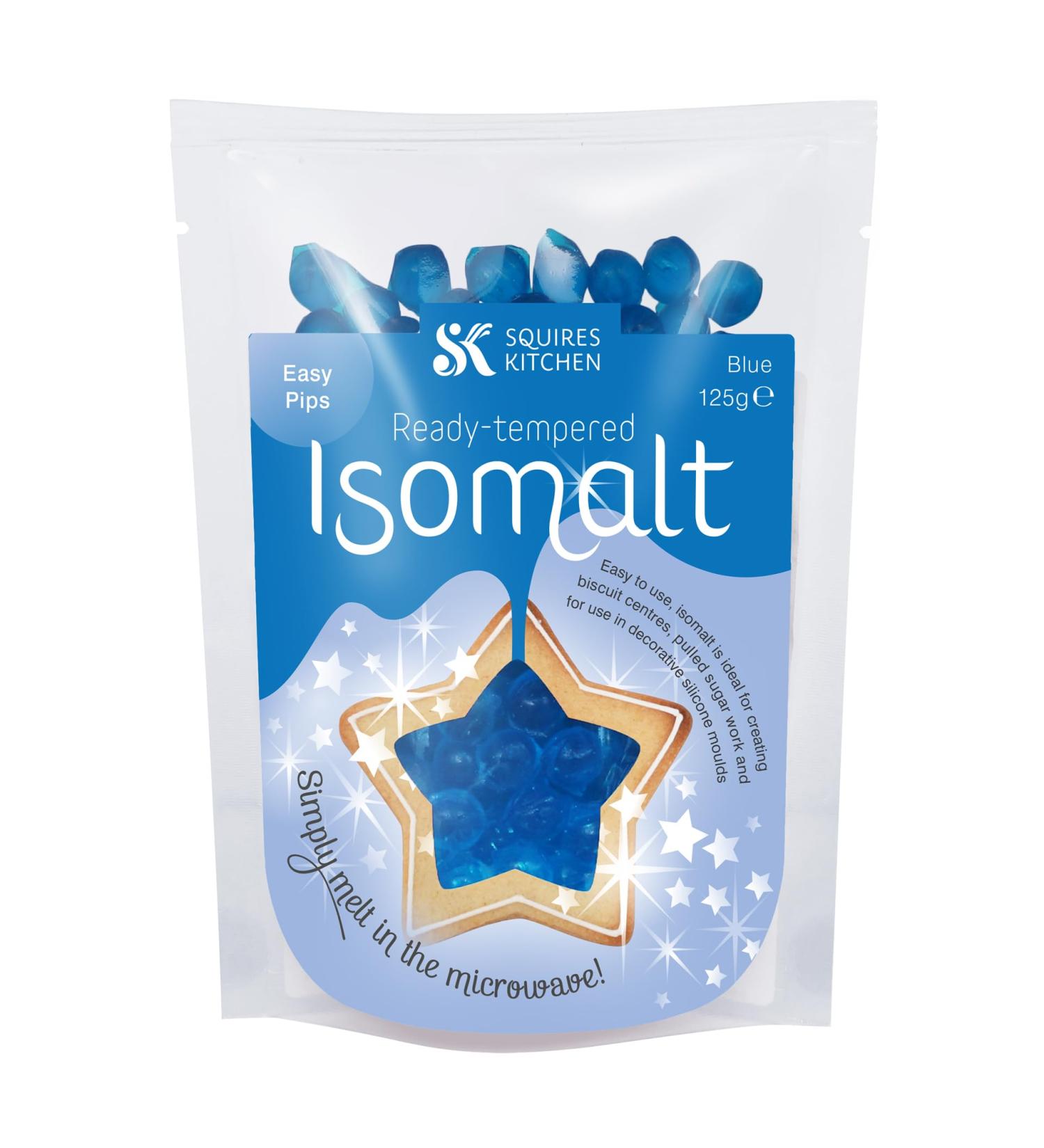 Squires Kitchen Blue Tempered Isomalt - 125g