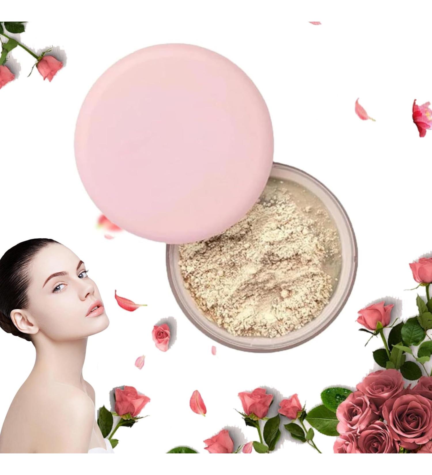 Beauty Pink Setting Powder Beauty Blurring Setting Powder Blurring Setting Powder Waterproof Setting Powder Pink Blurring Powder for All Skin Tones(3#) - Buy Online on GoSupps.com