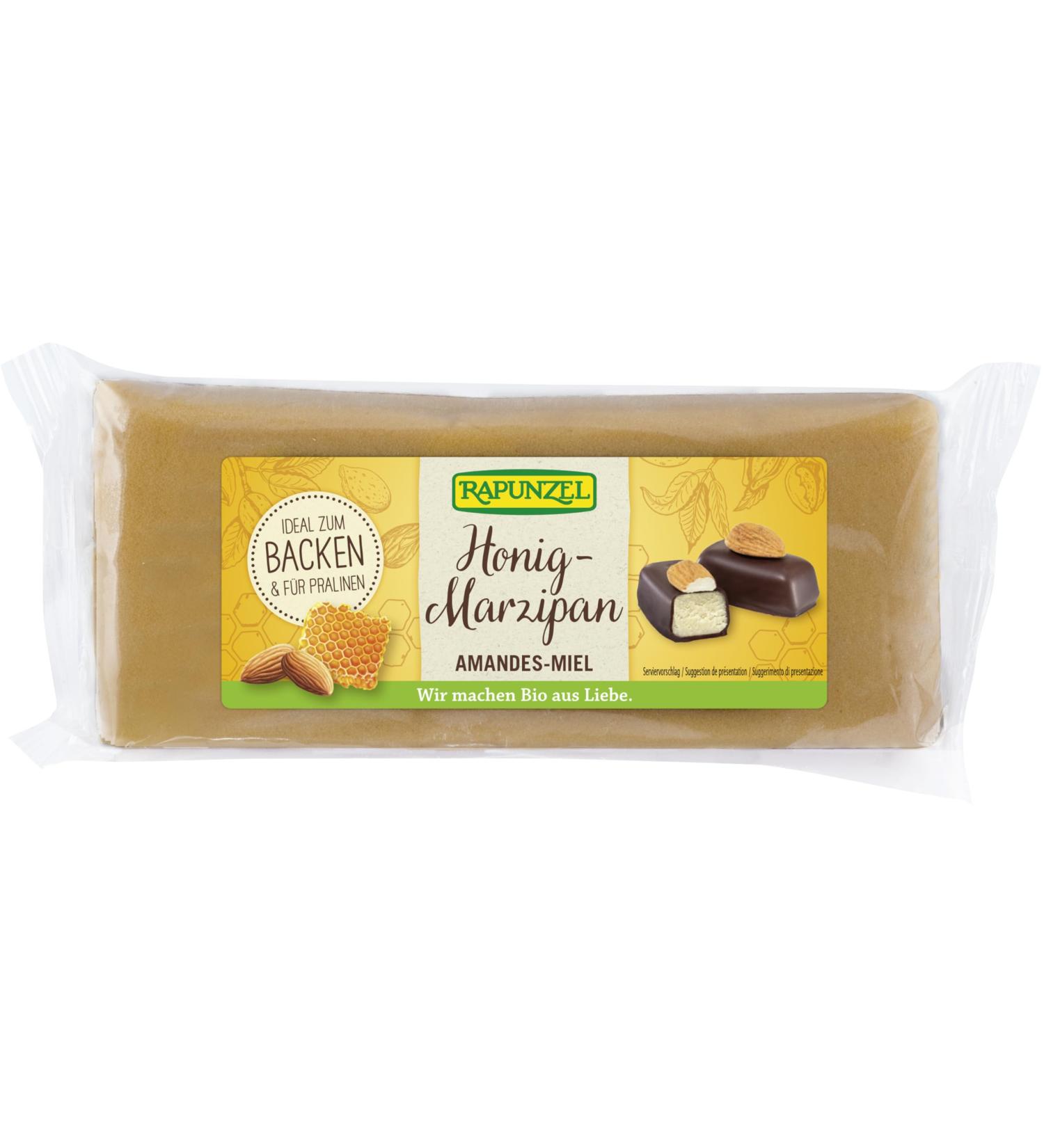 Rapunzel Organic Honey Marzipan (2 x 250 gr) 250 g (pack of 2)
