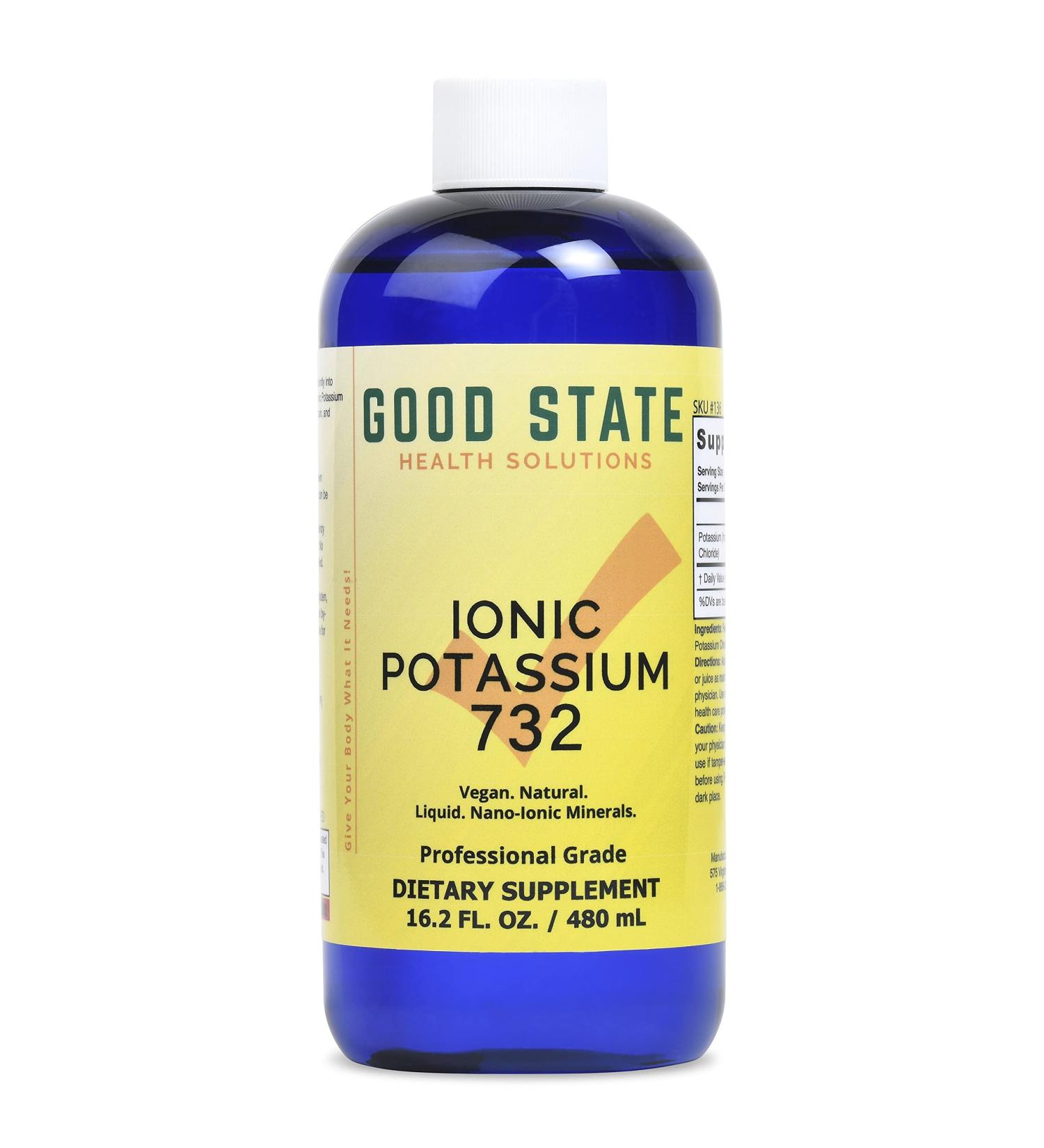 Good State Liquid Ionic Potassium 732 Supplement - Advanced Absorption Formula - Buy Online on GoSupps.com