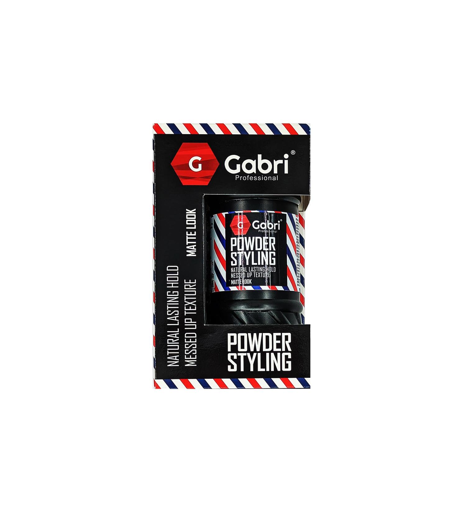 Gabri Professional Matte Styling Powder - Natural Lasting Hold with Messed Up Texture (21g) - Buy Online on GoSupps.com