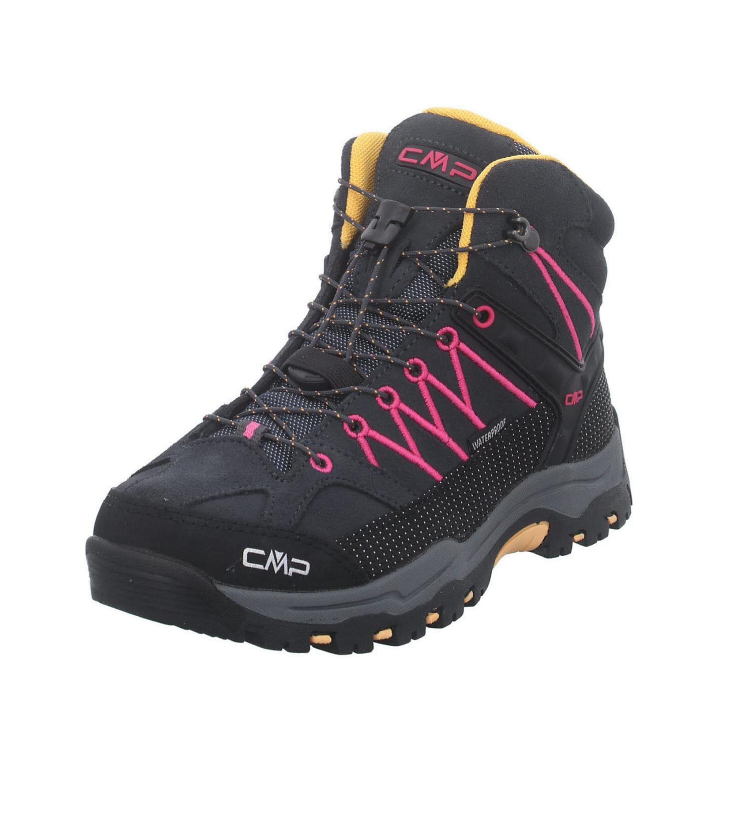CMP Unisex Children's Rigel Mid WP Trekking Hiking Shoes - Antracite Bouganville Size 31 EU | International Shipping Available - Buy Online on GoSupps.com