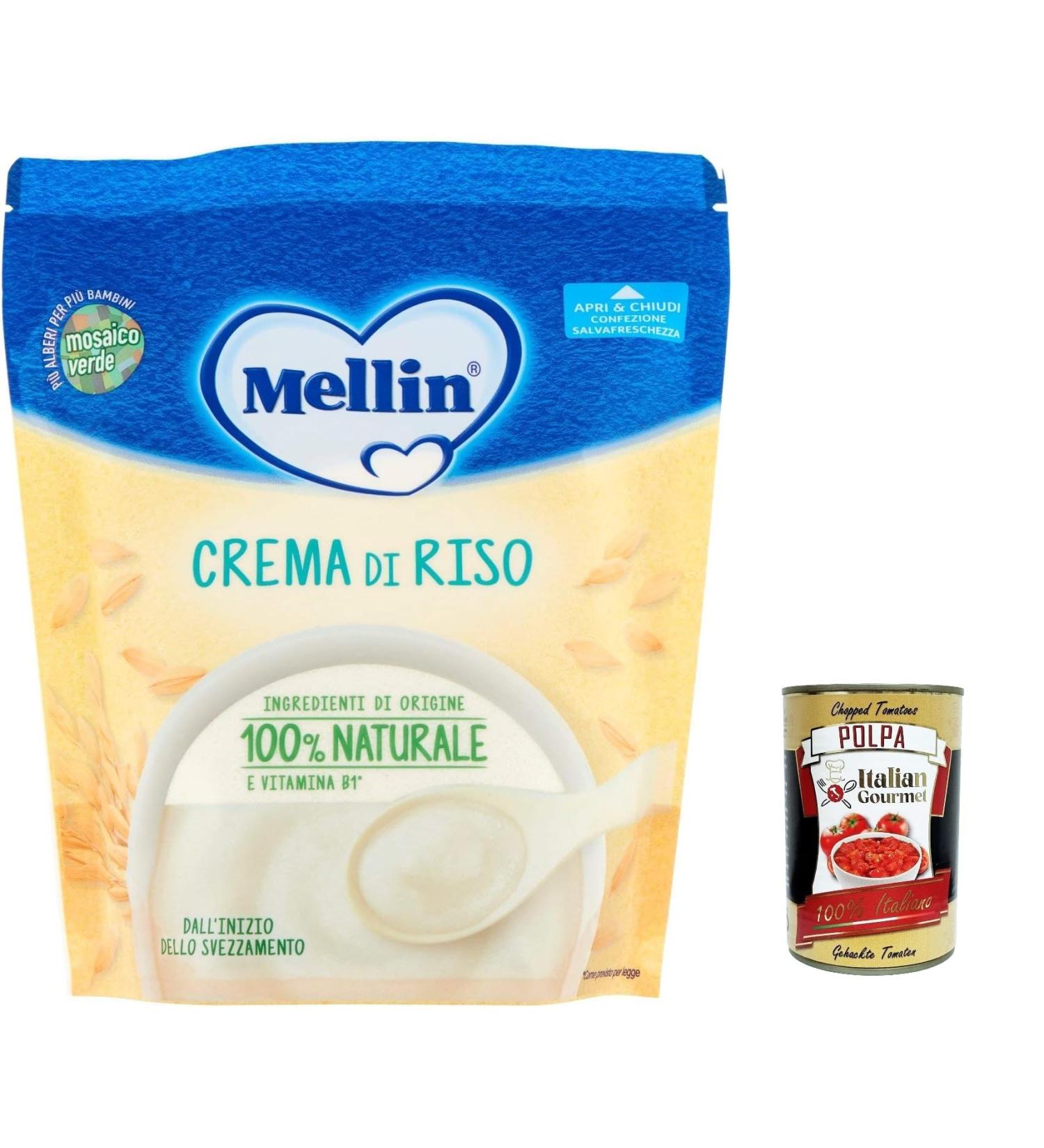  Italian Gourmet E.R. 12 x Mellin Crema di Riso 200 g + Polpa Italian Gourmet 400 g - Buy Online on GoSupps.com