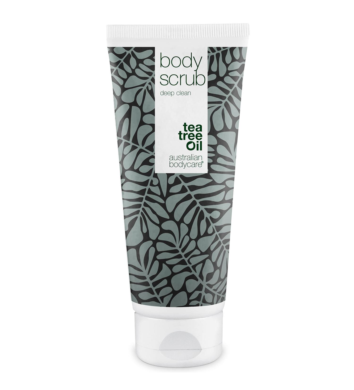 Australian Bodycare Body Scrub for Women & Men 200 ml | Tea Tree Oil Body Scrub Exfoliator | Foot Scrub for Hard Skin | for Pimples on The Back & Body | with Australian Tea Tree Oil Tea Tree Oil 200 ml (Pack of 1) - Buy Online on GoSupps.com
