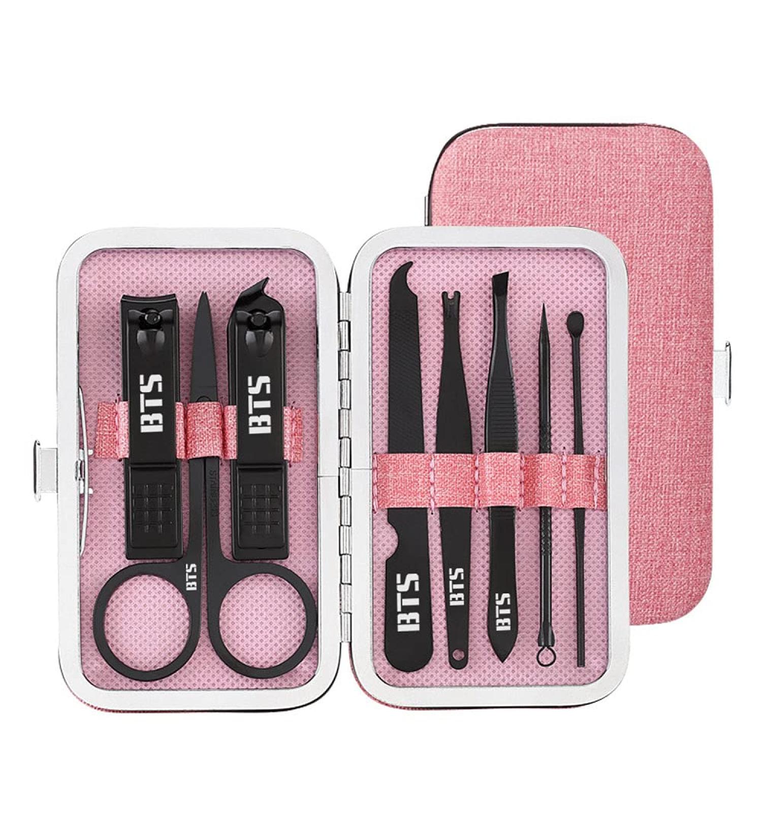 Kpop BTS 8 in 1 Professional Manicure Set for Army Gifts - Shop Now! - Buy Online on GoSupps.com
