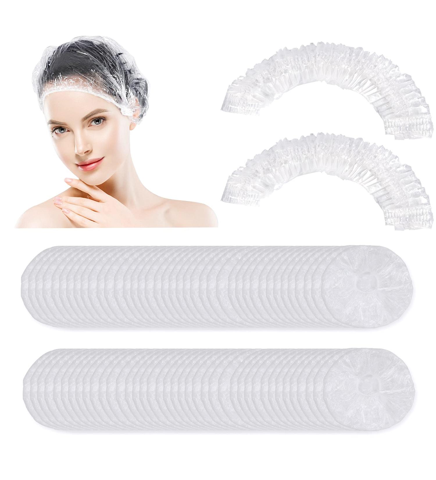 150 PCS Waterproof Disposable Shower Caps for Women, Kids, Girls - Ideal for Hotel, Hair Salon, Travel, Spa, Home Use - Buy Online on GoSupps.com