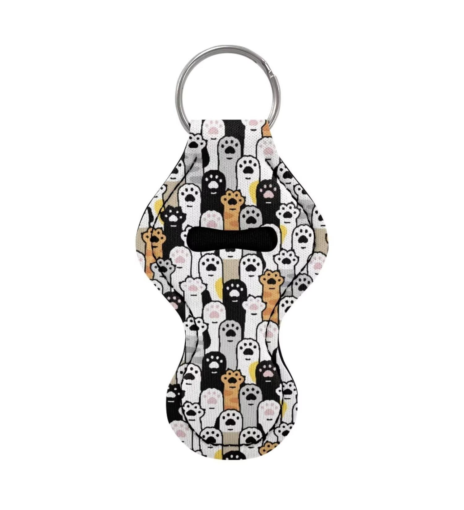 Poceacles Women's and Girls' Keychain - Lipstick - Glossy Lip Balm - Neoprene Pouch - Wrist Strap Dog Paws. - Buy Online on GoSupps.com