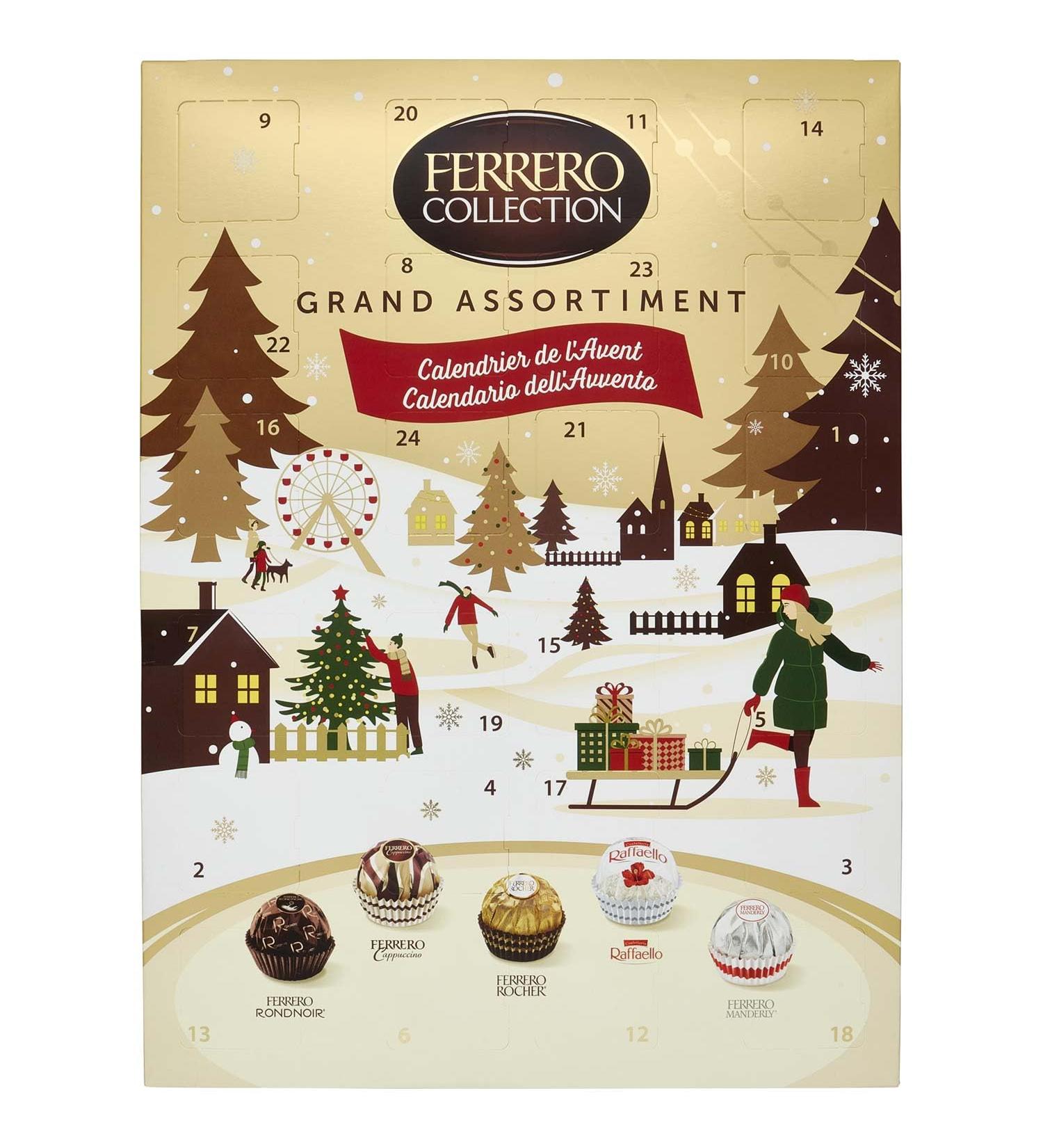 Ferrero Collection Large Assortment Calendar Front 256g - Buy Online on GoSupps.com